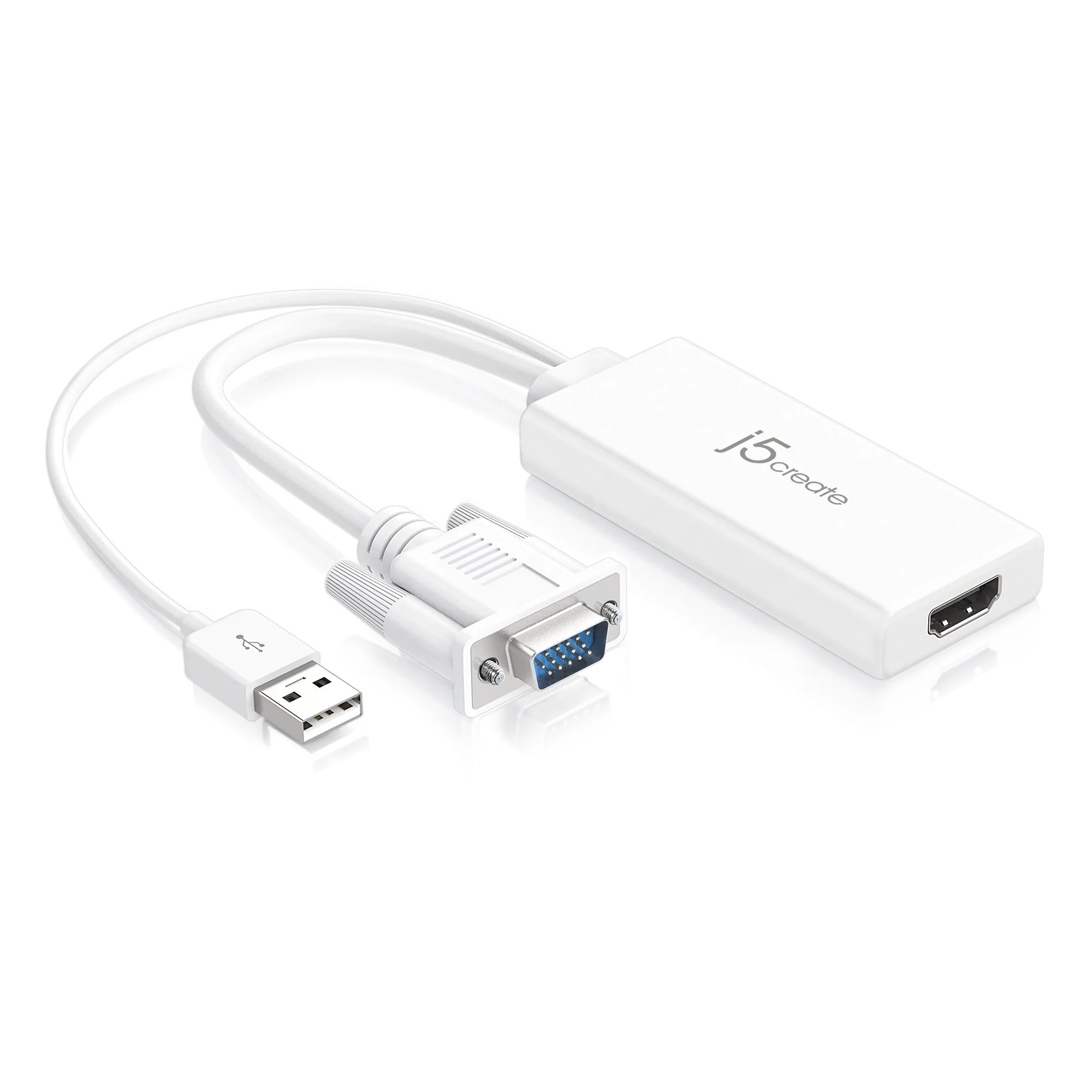 VGA to HDMI Video Audio Adapter