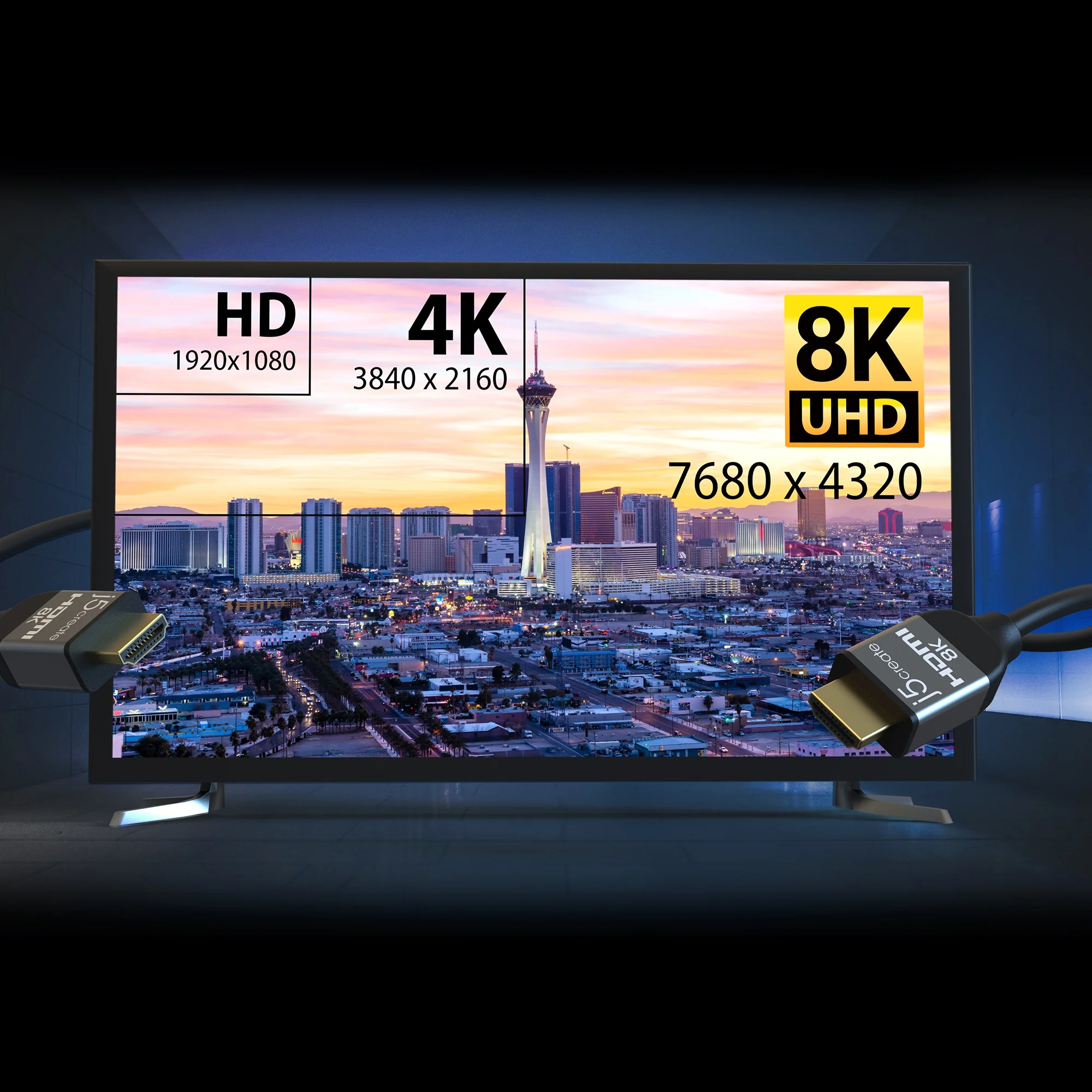 Ultra High Speed HDMI®/™ Cable 3.3 FT - Image 5
