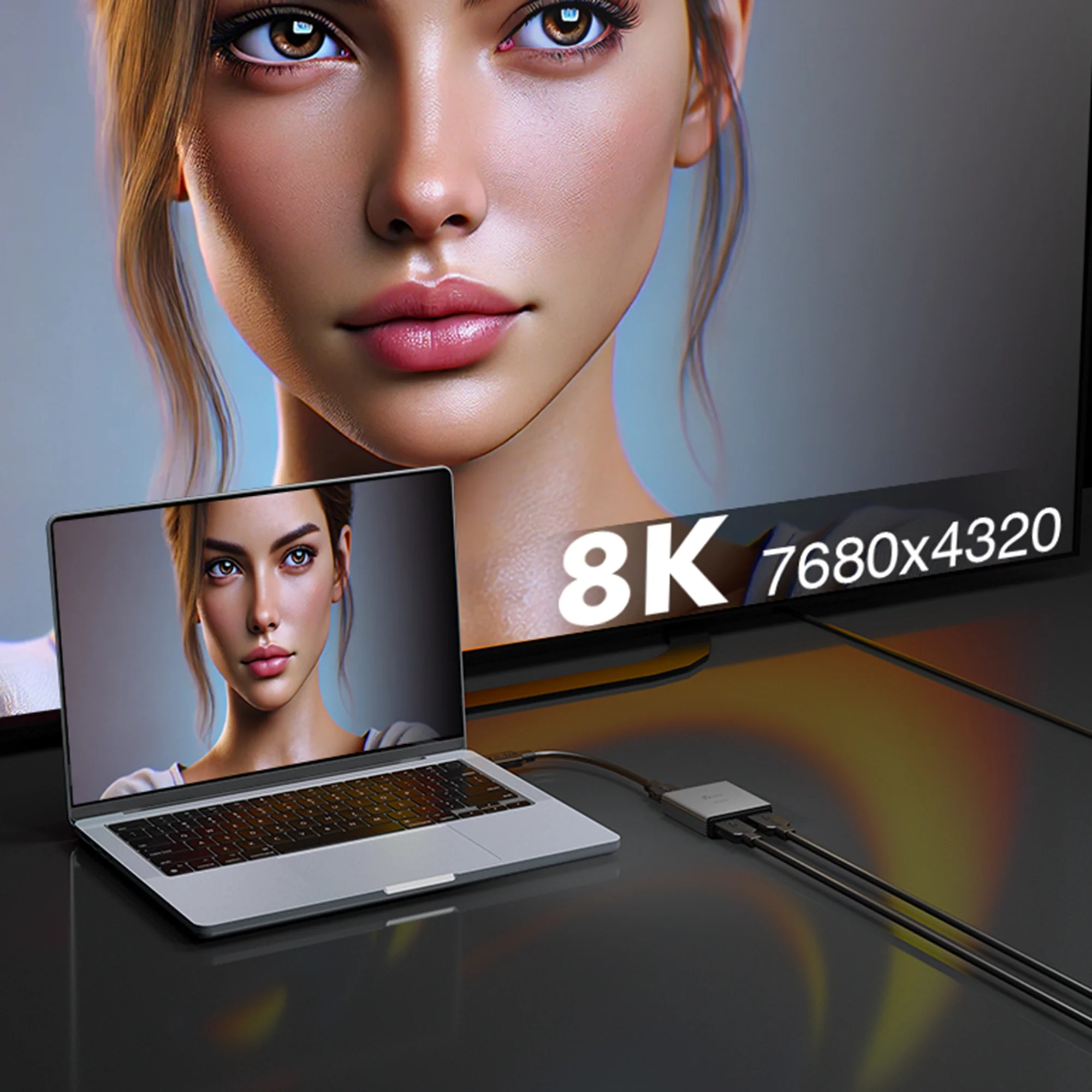 8K HDMI™ 2.1 2-Way Splitter - Image 9