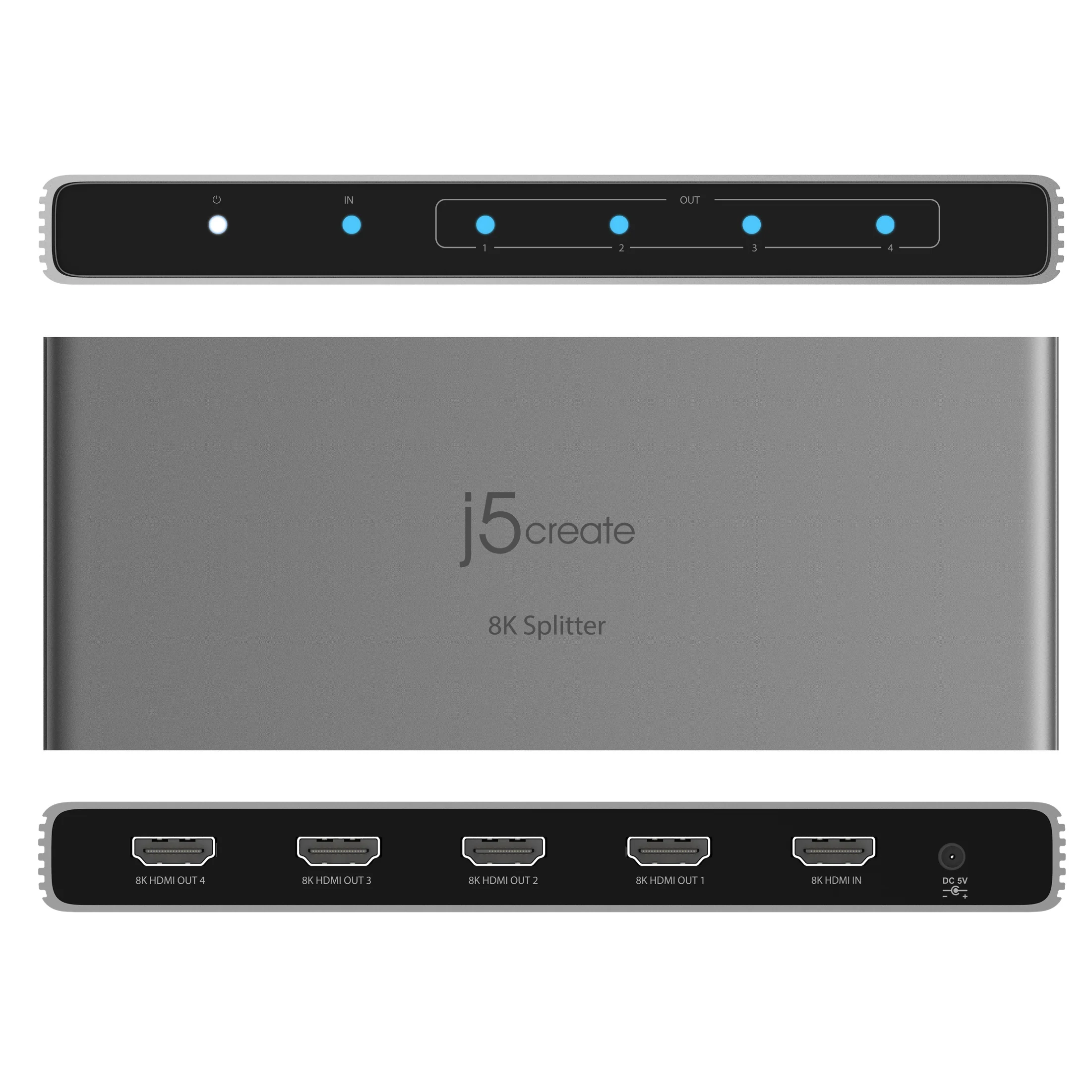 8K HDMI™ 2.1 4-Way Splitter - Image 5
