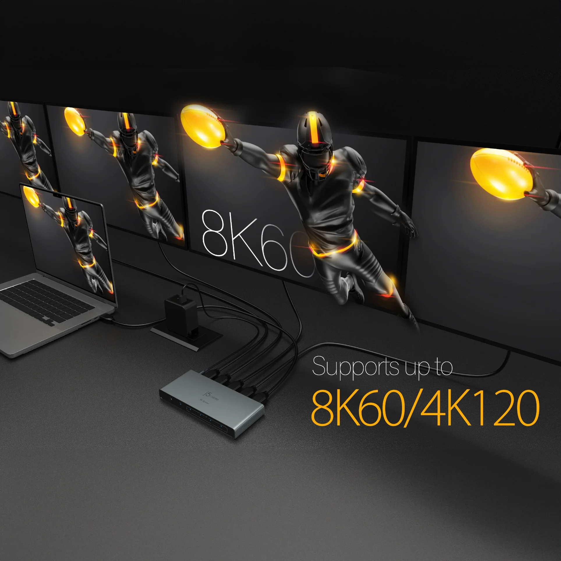 8K HDMI™ 2.1 4-Way Splitter - Image 7