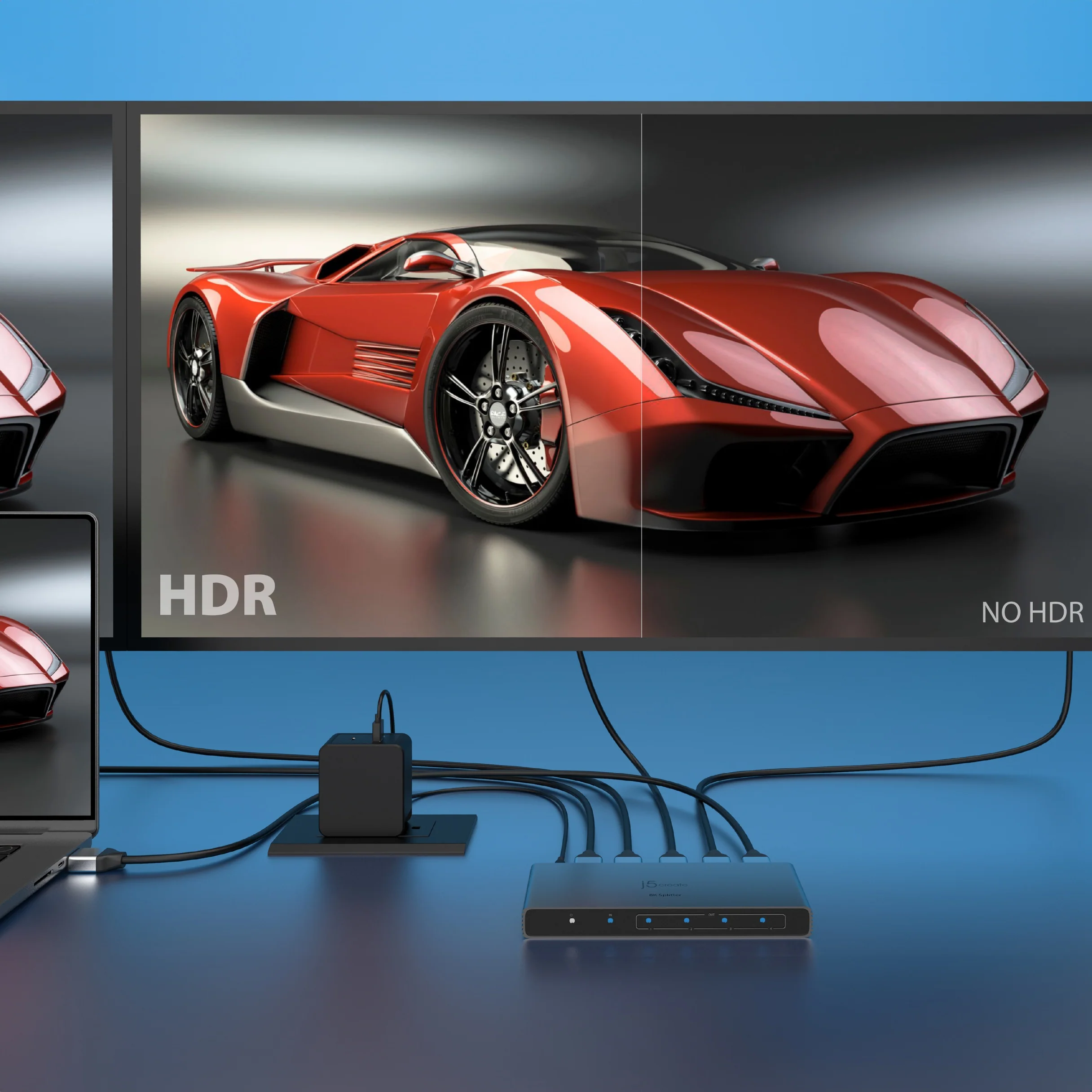 8K HDMI™ 2.1 4-Way Splitter - Image 8