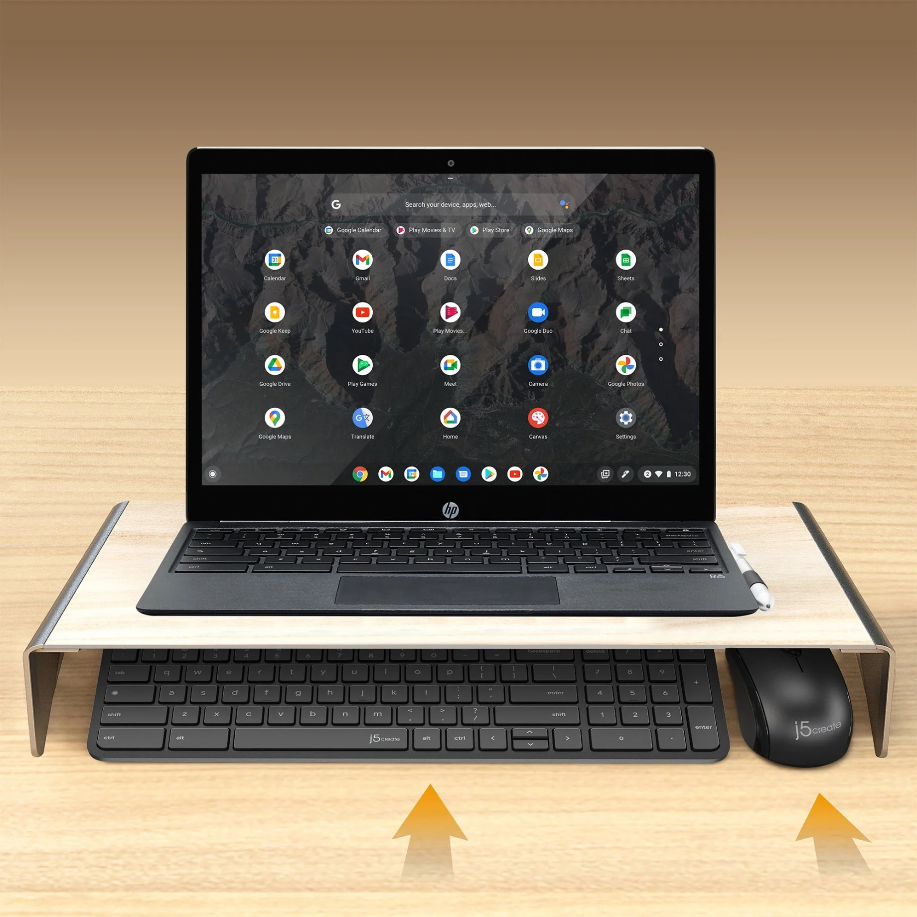 Compact Wireless Keyboard and Mouse for Chrome OS™ - Image 13