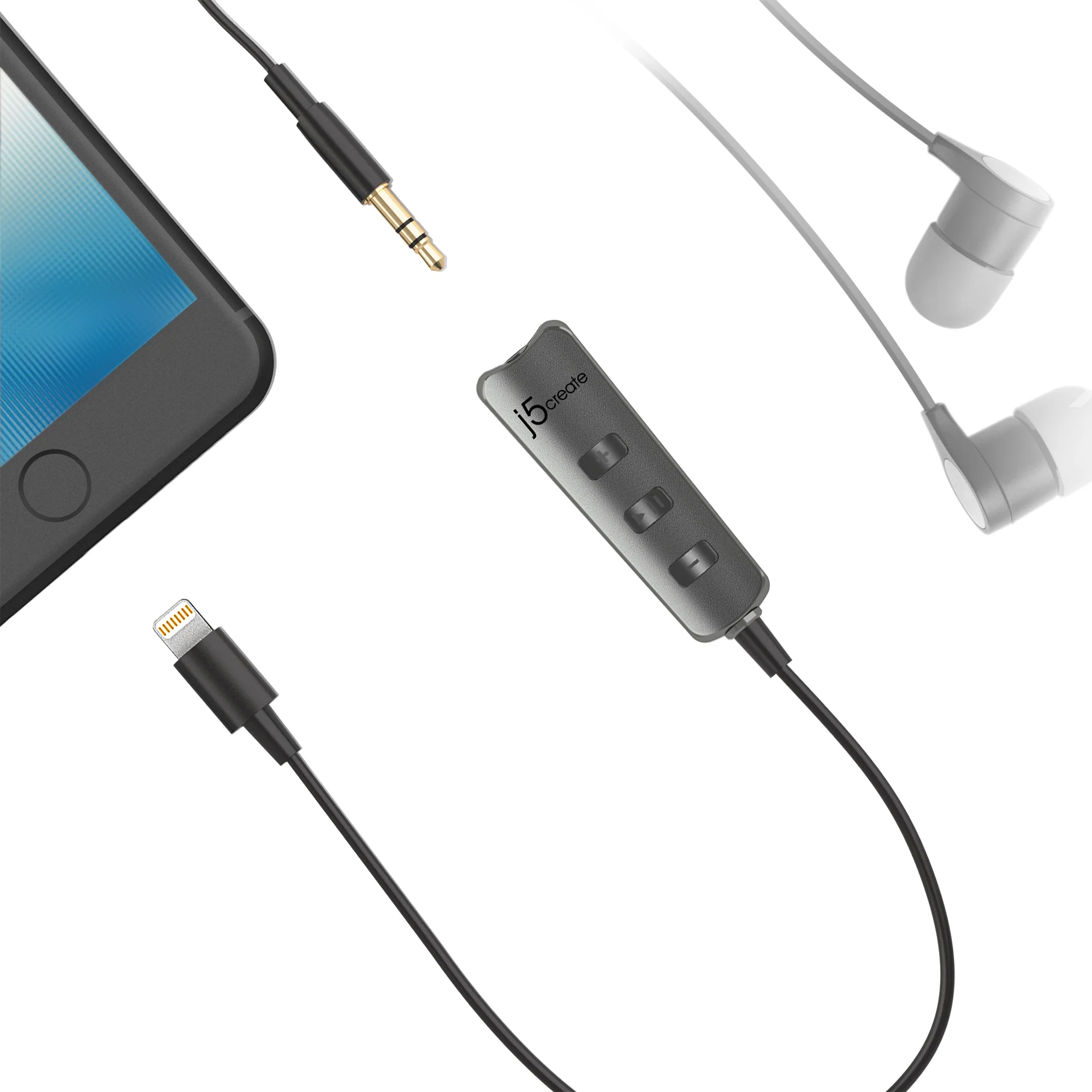 Premium Audio Adapter with Lightning® Connector - Image 5