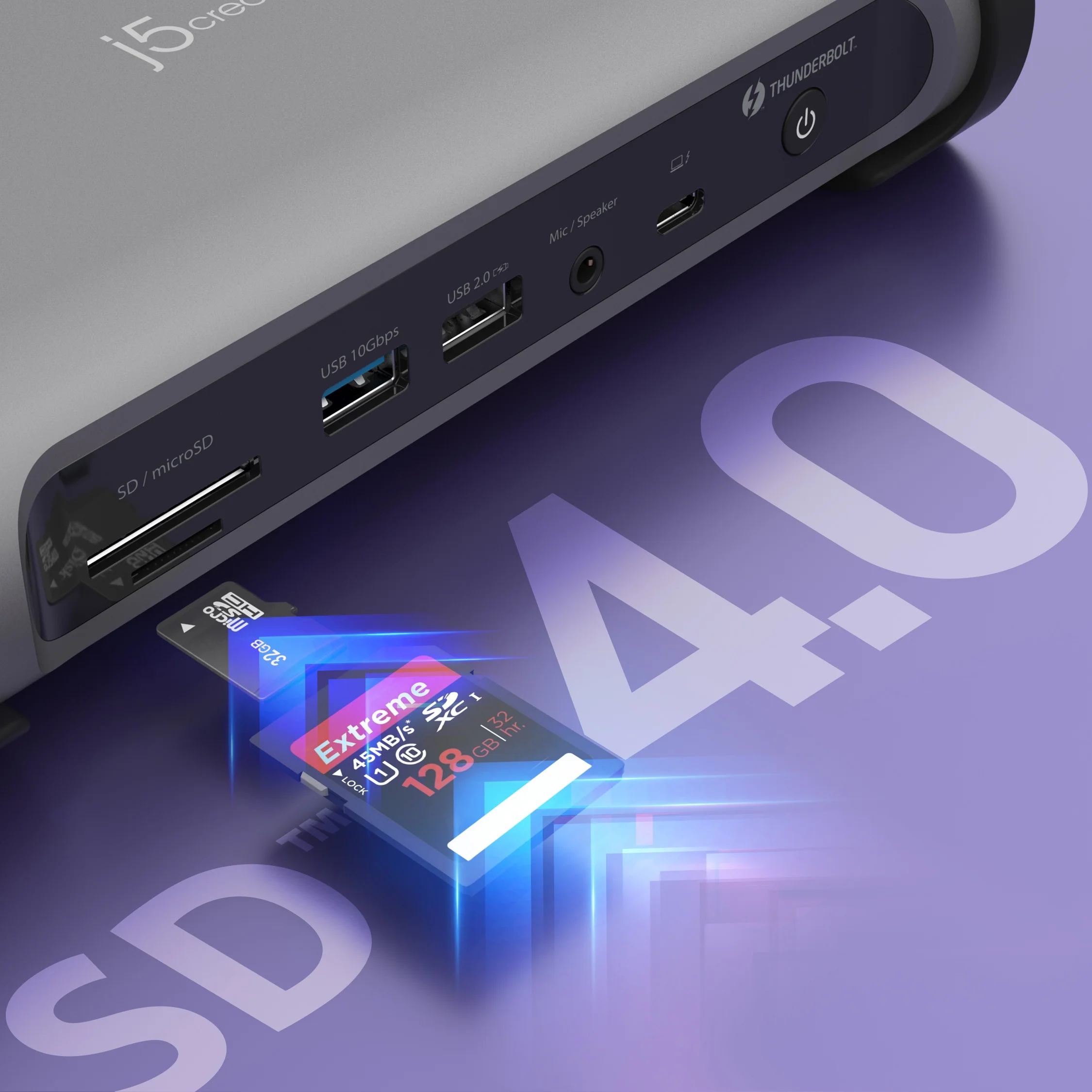 Thunderbolt™ 4 Quad Display Docking Station - Image 11