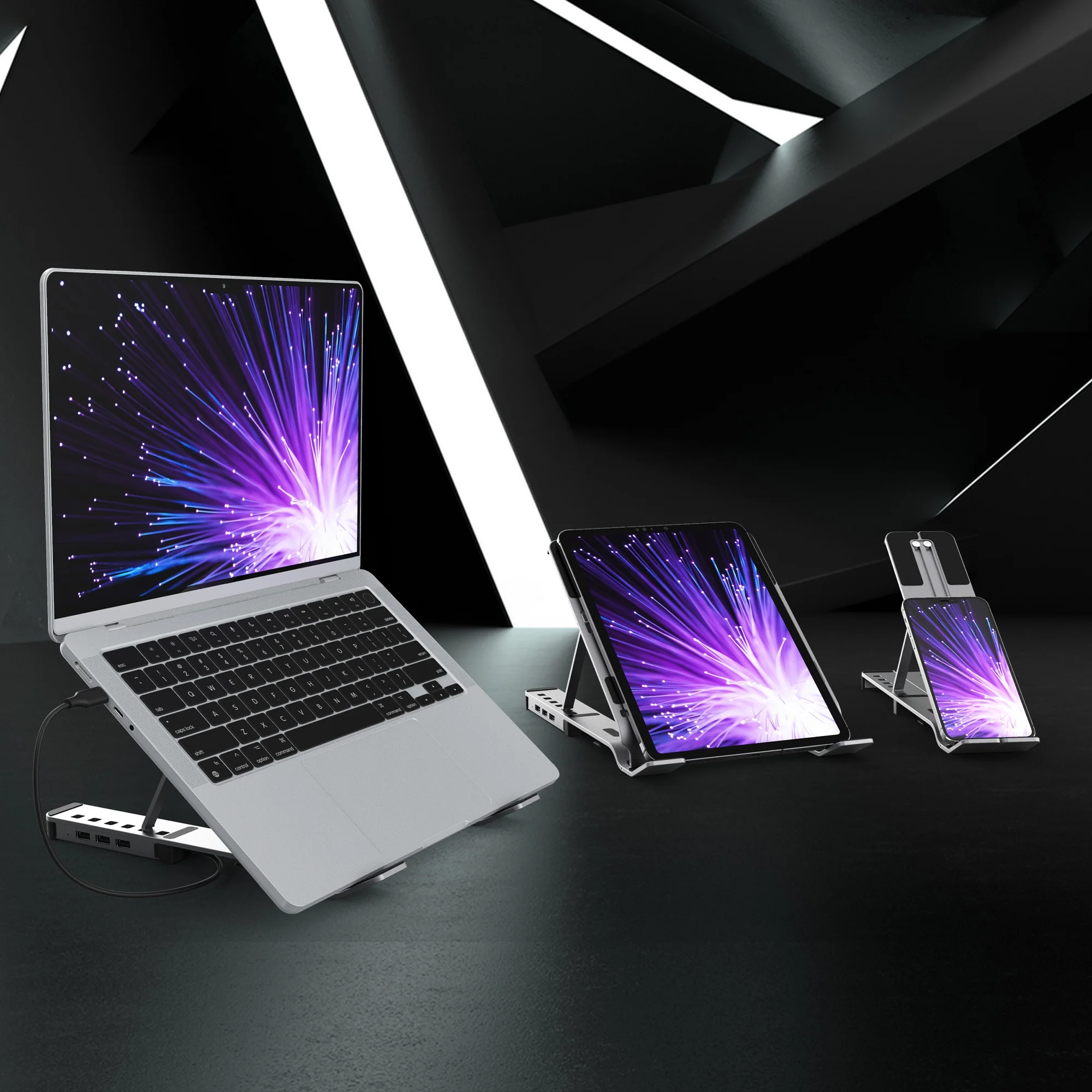 Laptop Stand with USB™ 4-Port Hub - Image 9