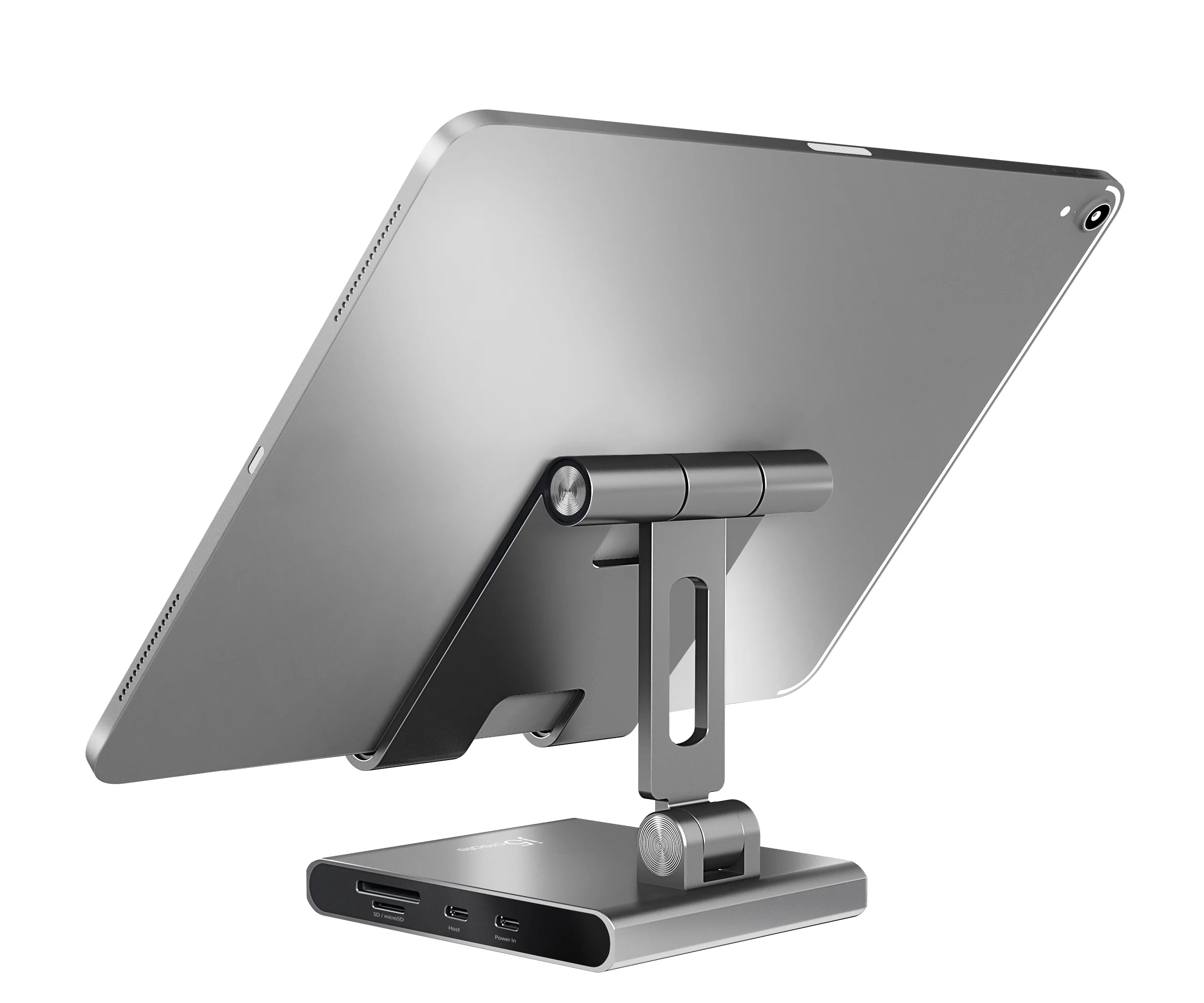 Multi-Angle Stand with Docking Station for iPad Pro® - Image 3