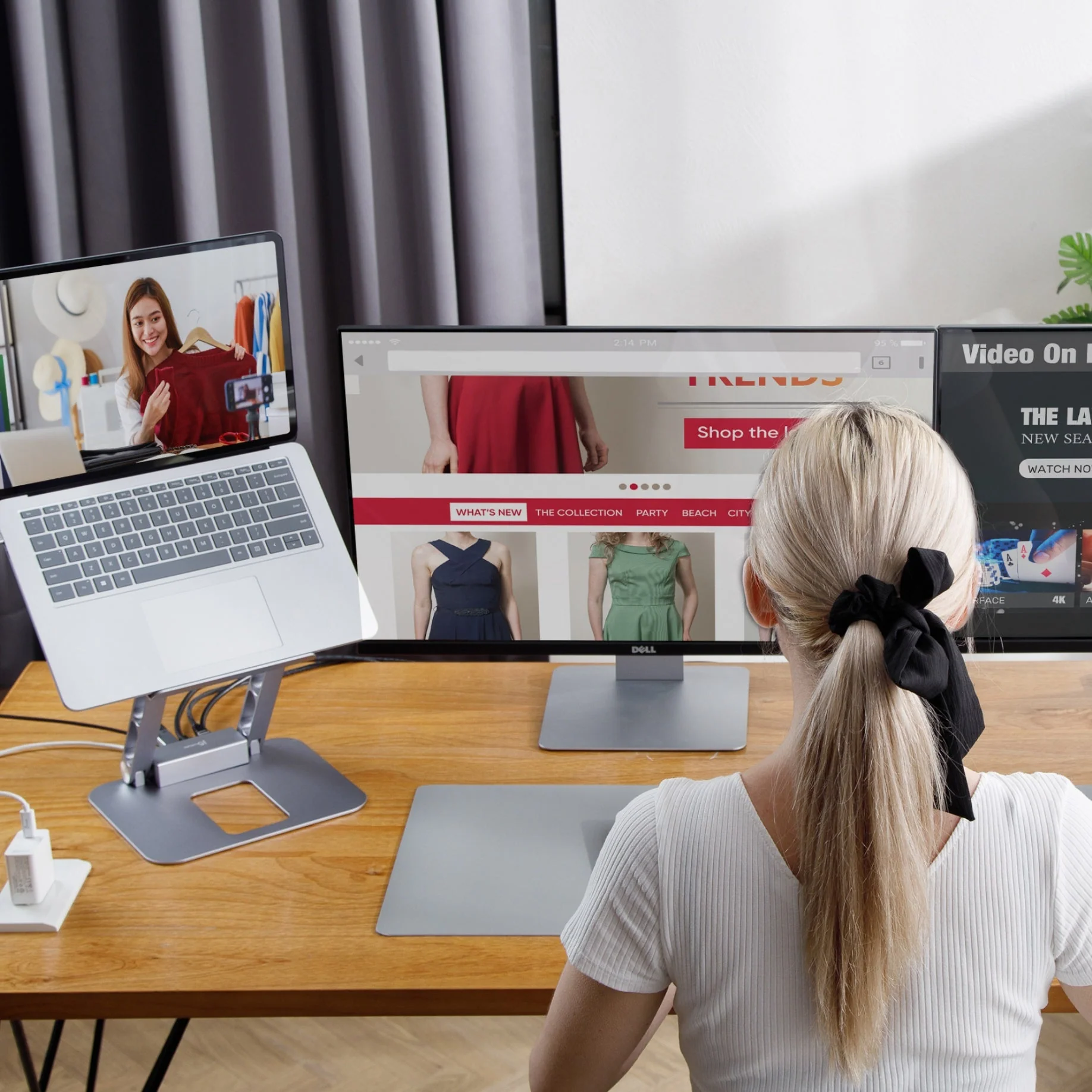 Multi-Angle Dual HDMI™ Docking Stand - Image 6