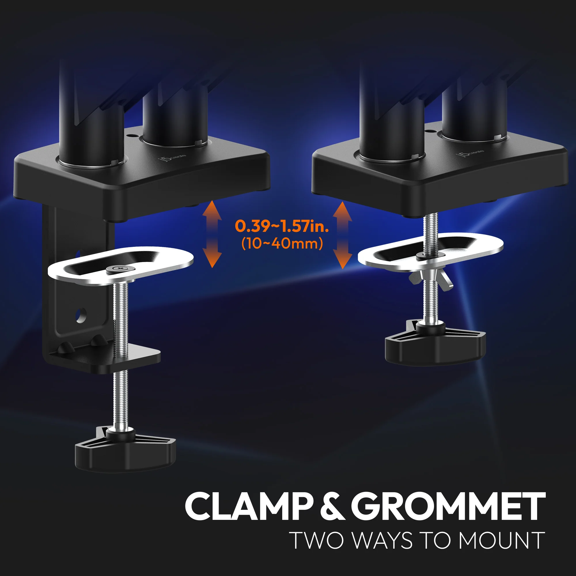 Ergonomic Dual Monitor Mount - Image 9