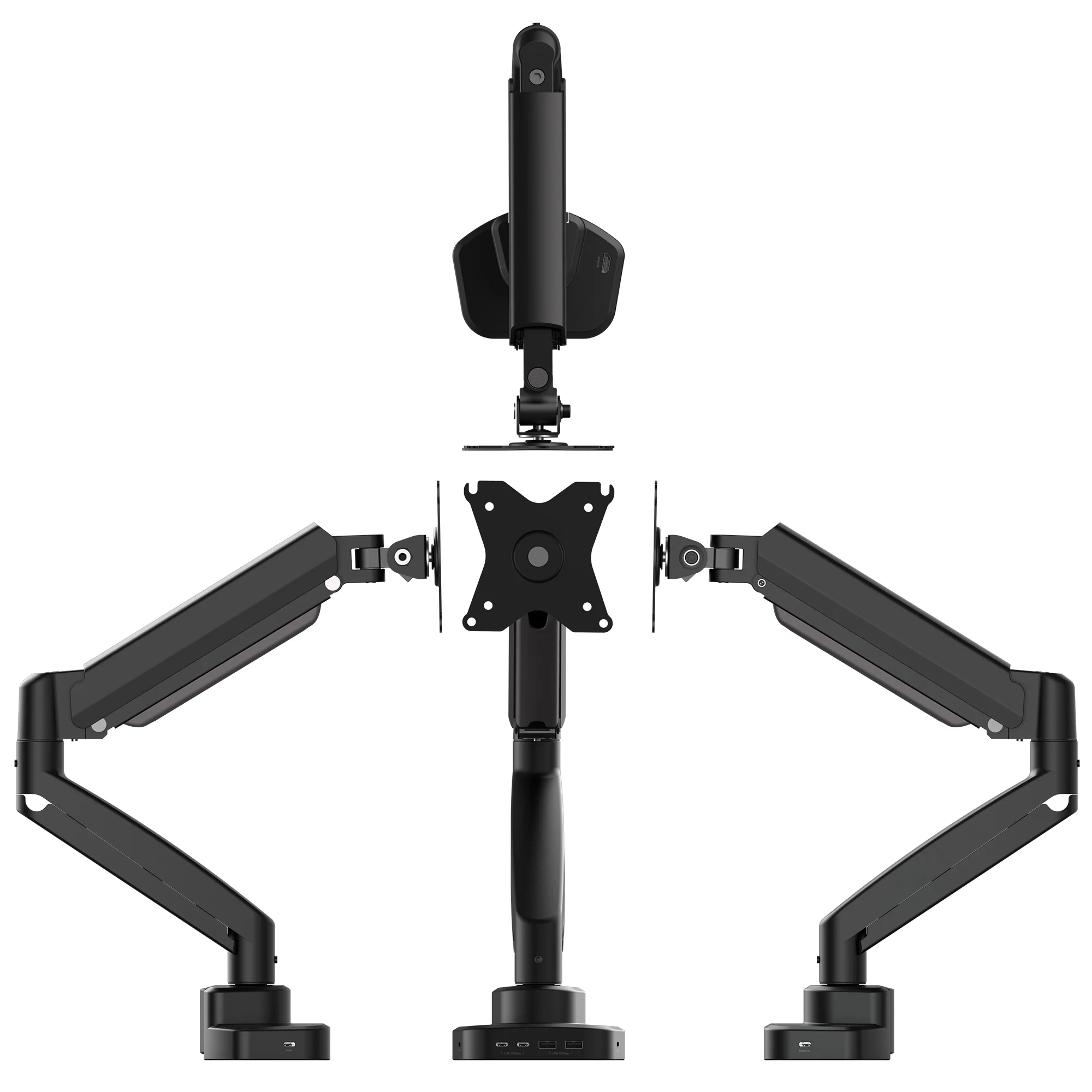Ergonomic Monitor Mount with Dock - Image 5