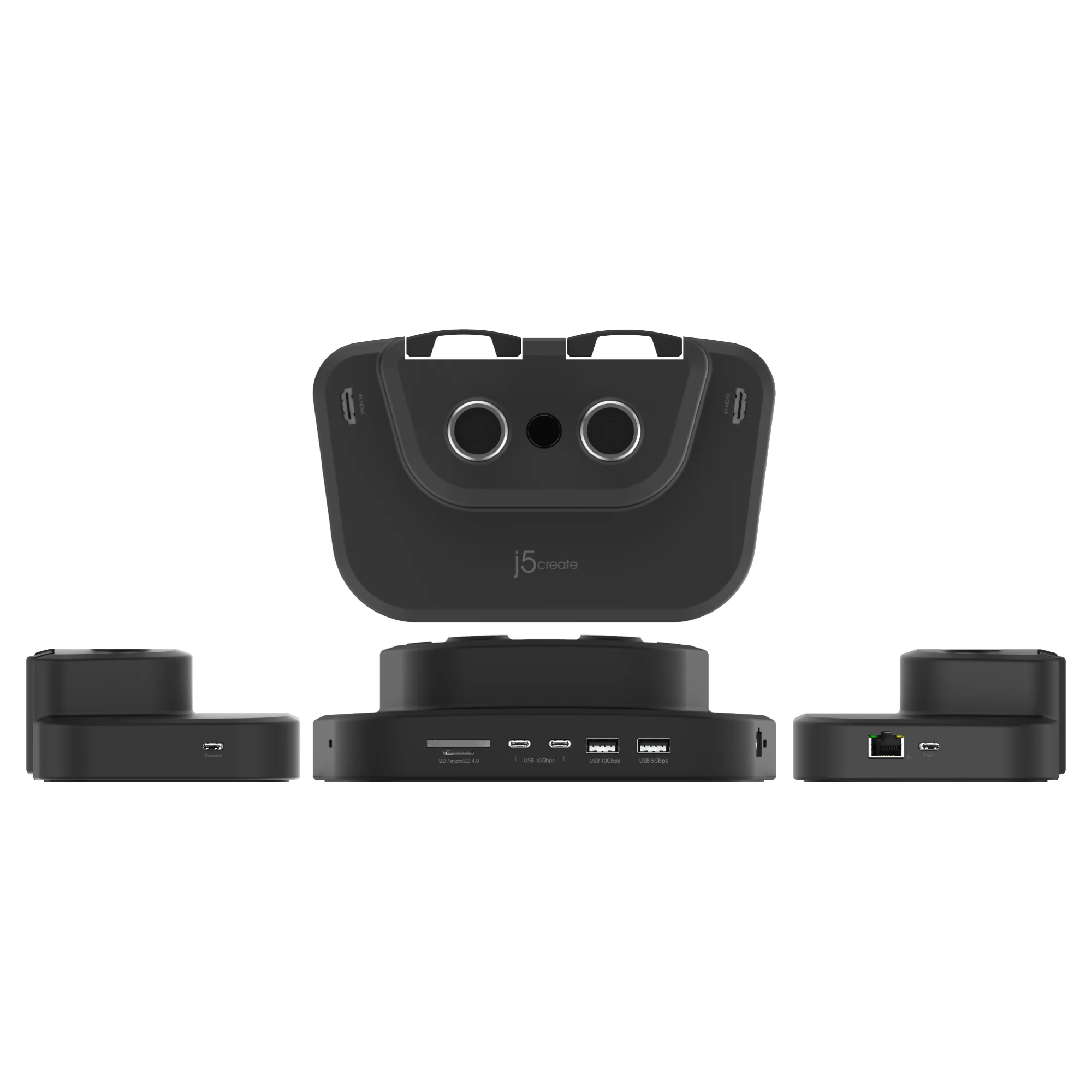Ergonomic Dual-Monitor Mount with Docking Station - Image 6