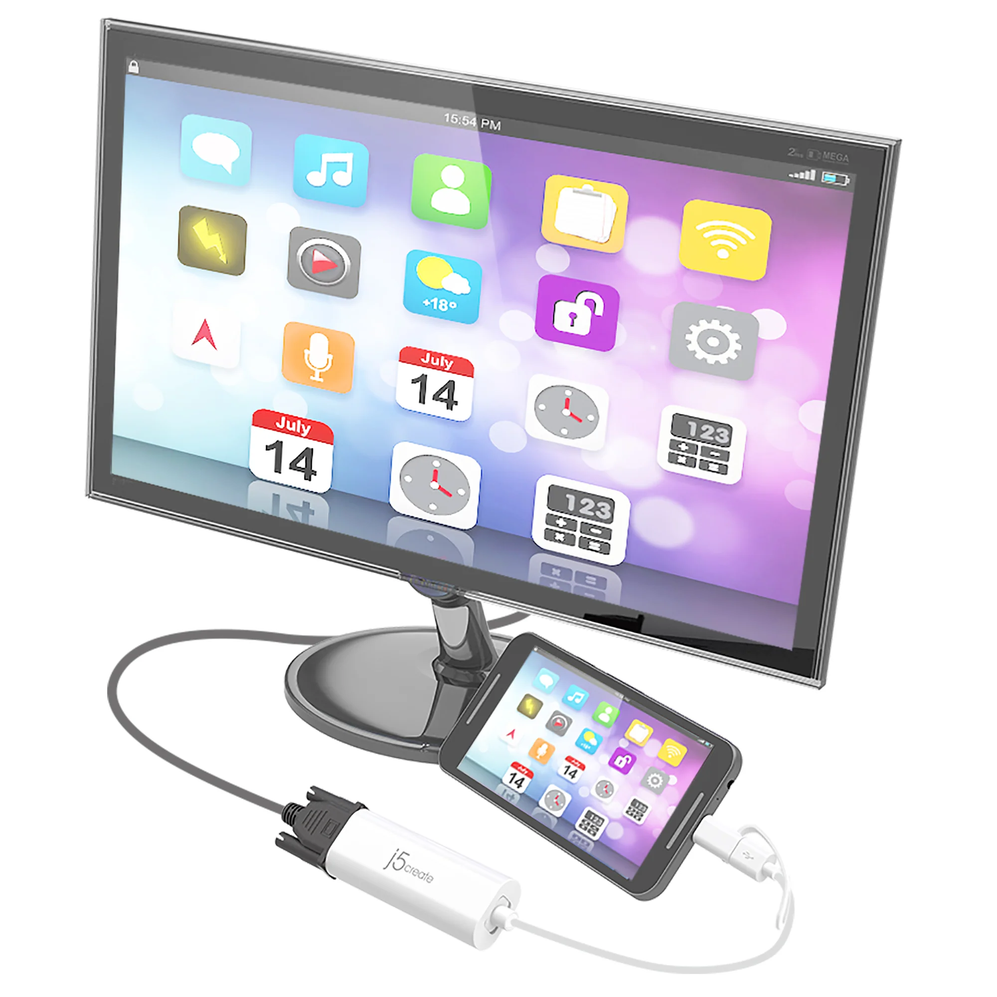 Android™ USB™ to VGA Display Adapter - Image 3
