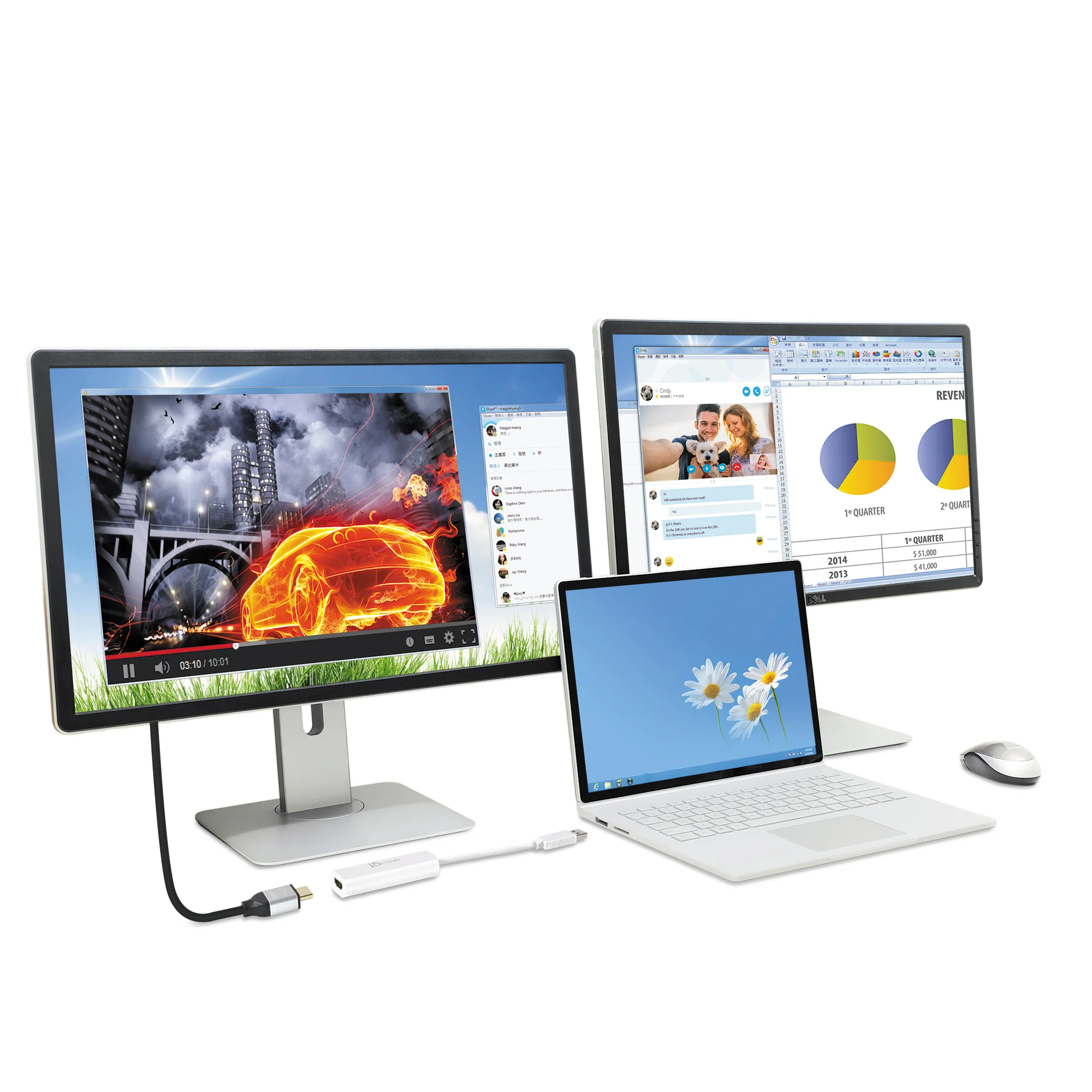 USB™ to HDMI™ Multi-Monitor Adapter - Image 3