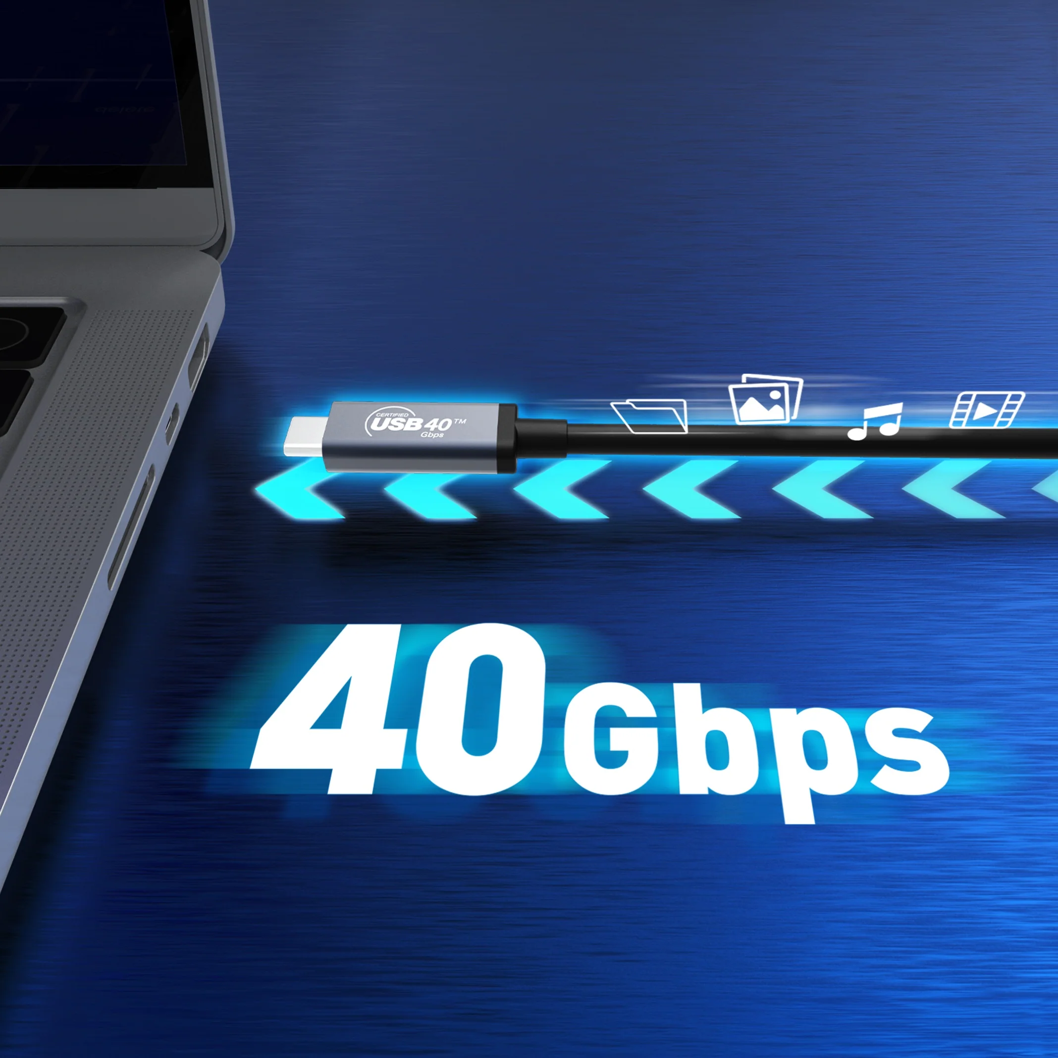 USB 40Gbps 240W USB Type-C® Cable - Image 13