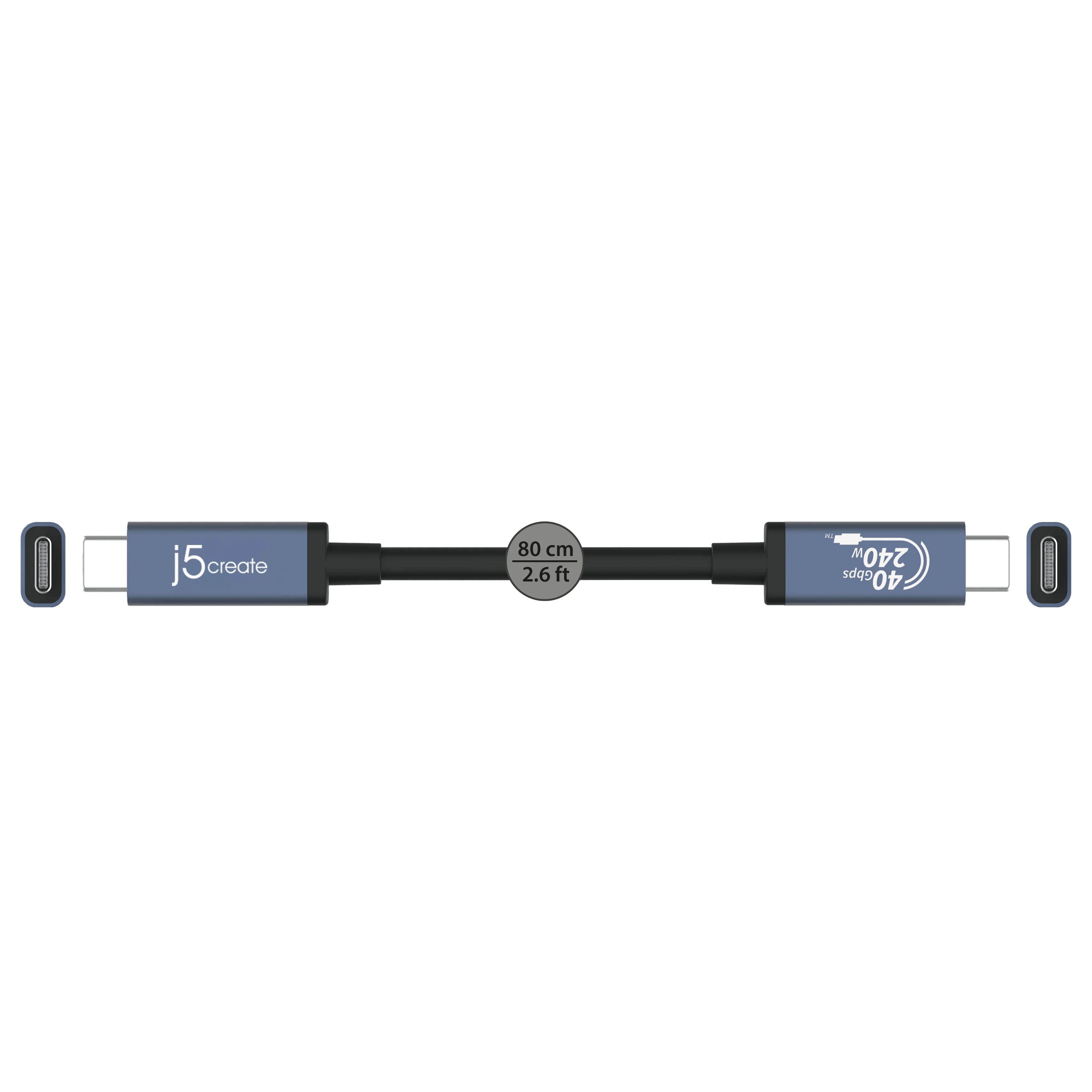USB 40Gbps 240W USB Type-C® Cable - Image 4