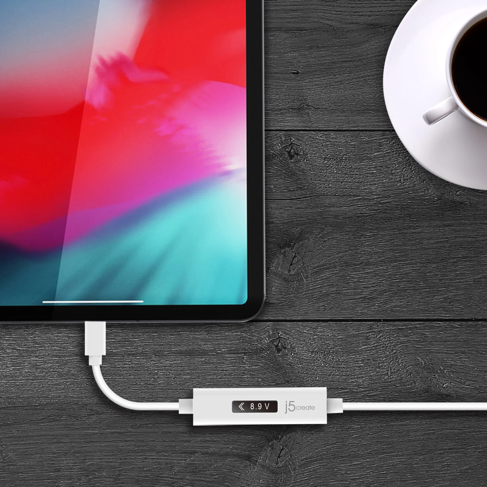 USB-C™ Dynamic Power Meter Charging Cable - USB™ Type-A to USB-C® - Image 6