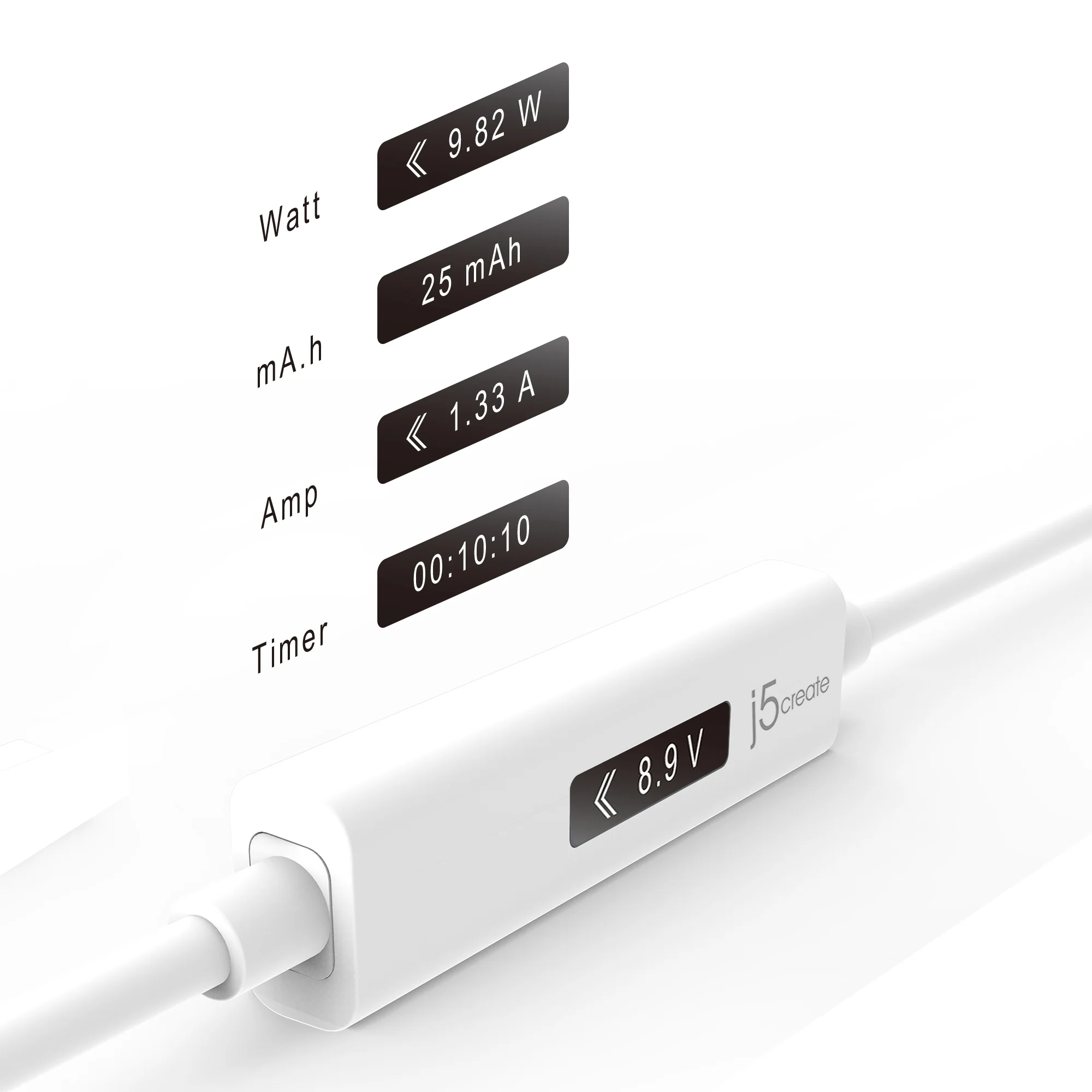 USB-C™ Dynamic Power Meter Charging Cable - USB-C® to USB-C® - Image 10