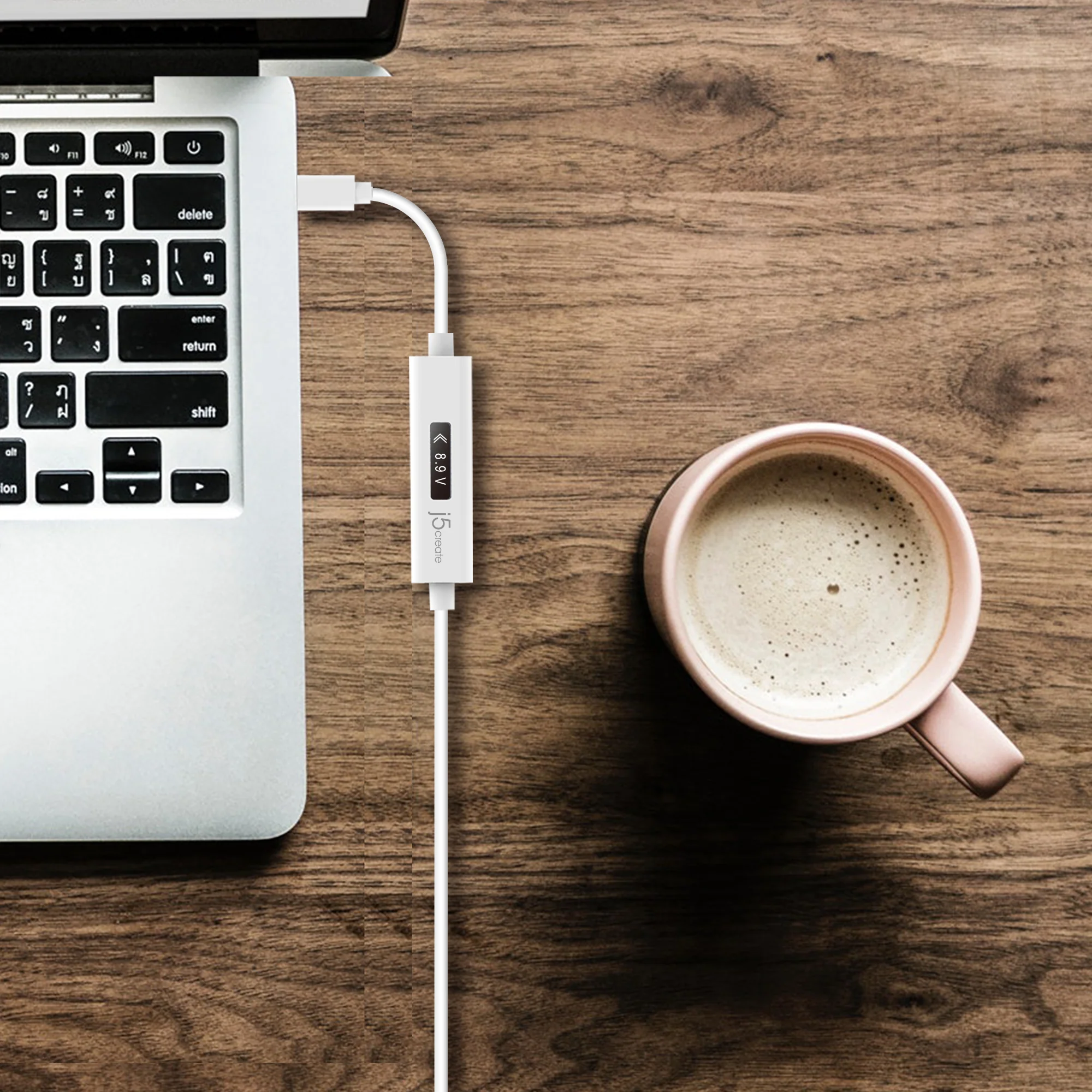 USB-C™ Dynamic Power Meter Charging Cable - USB-C® to USB-C® - Image 6