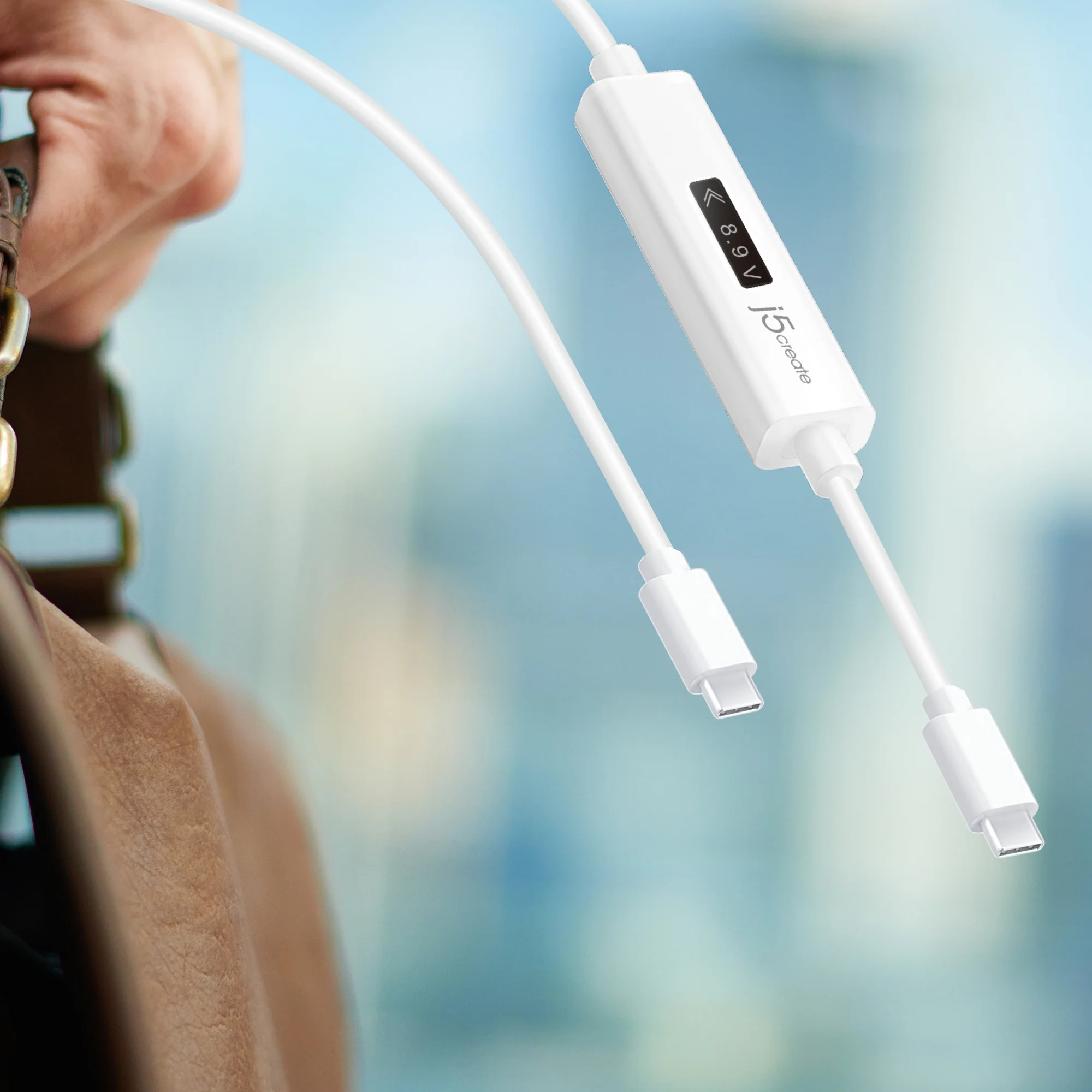 USB-C™ Dynamic Power Meter Charging Cable - USB-C® to USB-C® - Image 7