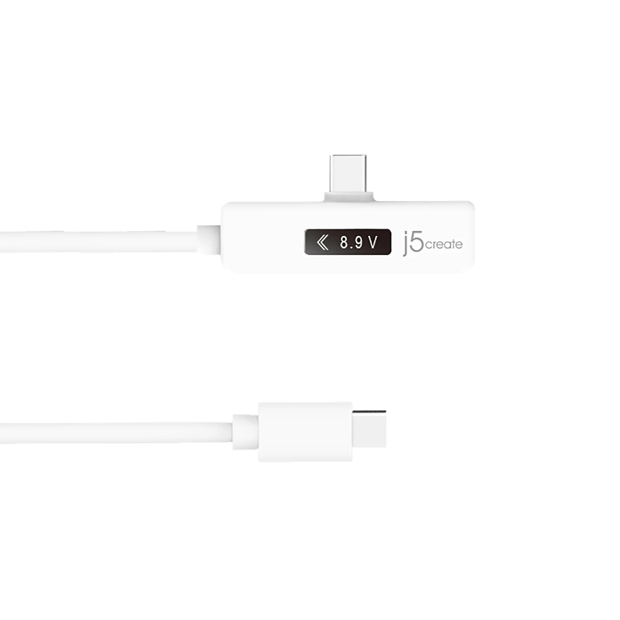 USB-C™ Dynamic Power Meter Right Angle Charging Cable - Image 3