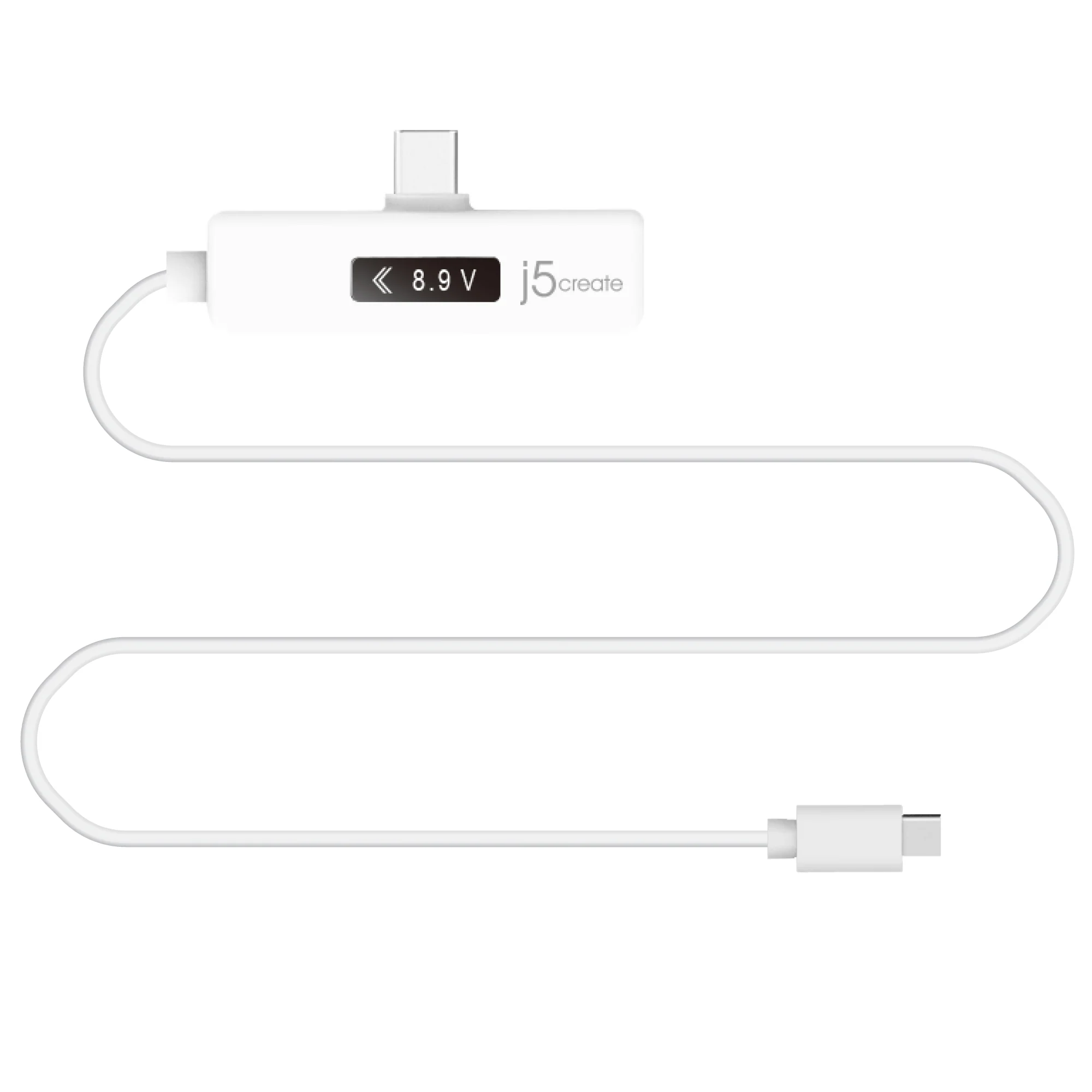 USB-C™ Dynamic Power Meter Right Angle Charging Cable - Image 4