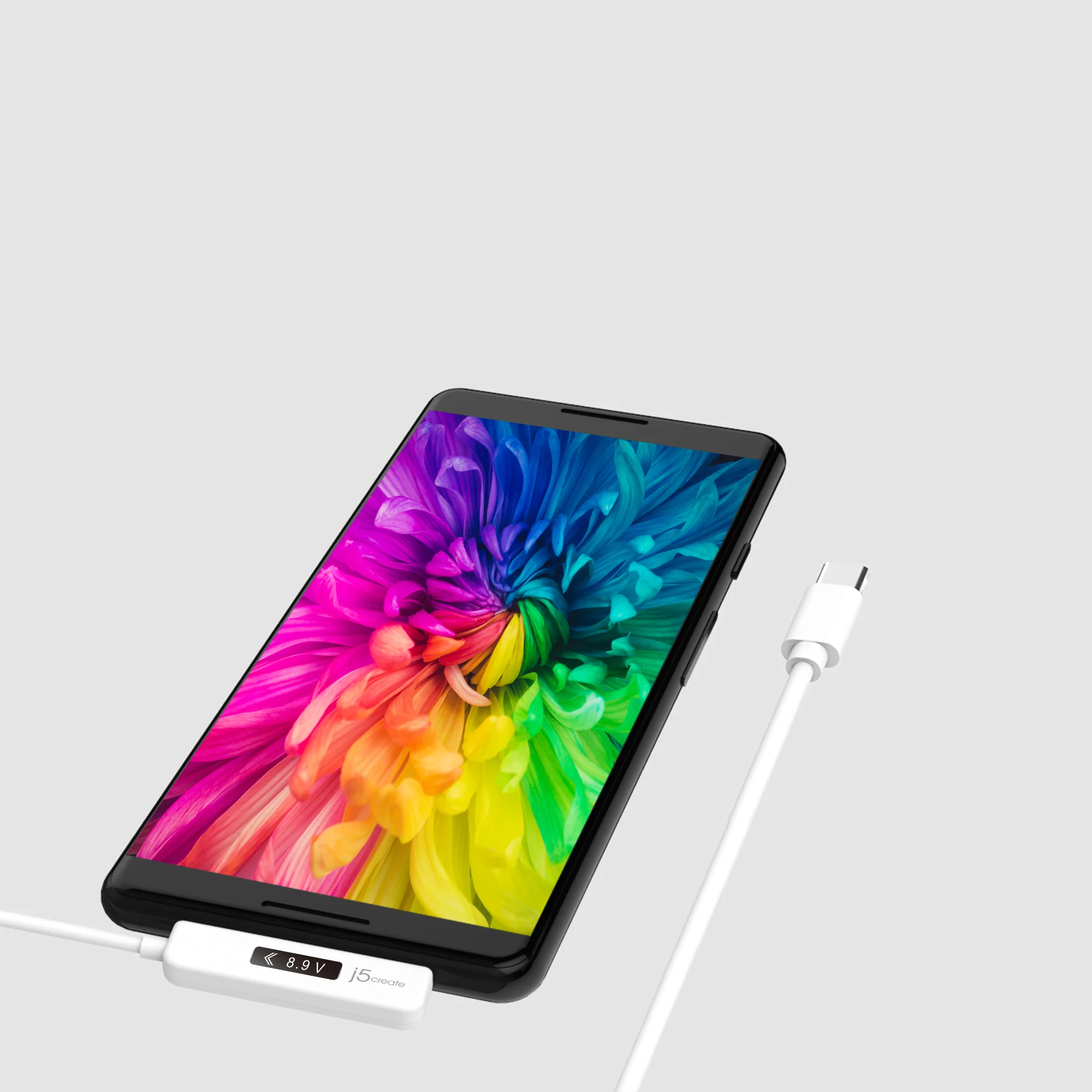 USB-C™ Dynamic Power Meter Right Angle Charging Cable - Image 5