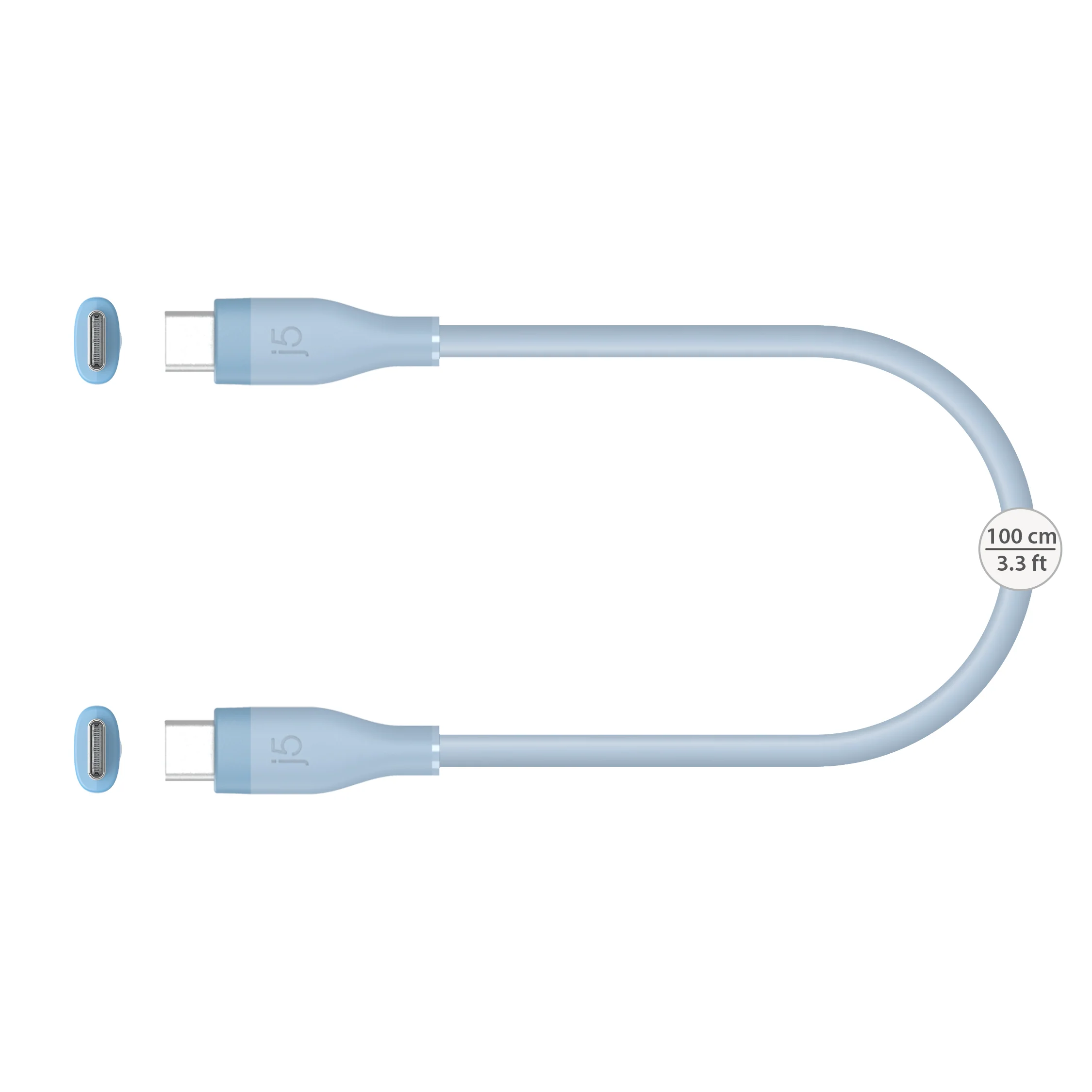 USB-C® 60W Liquid Silicone Fast Charging Cable - Image 2