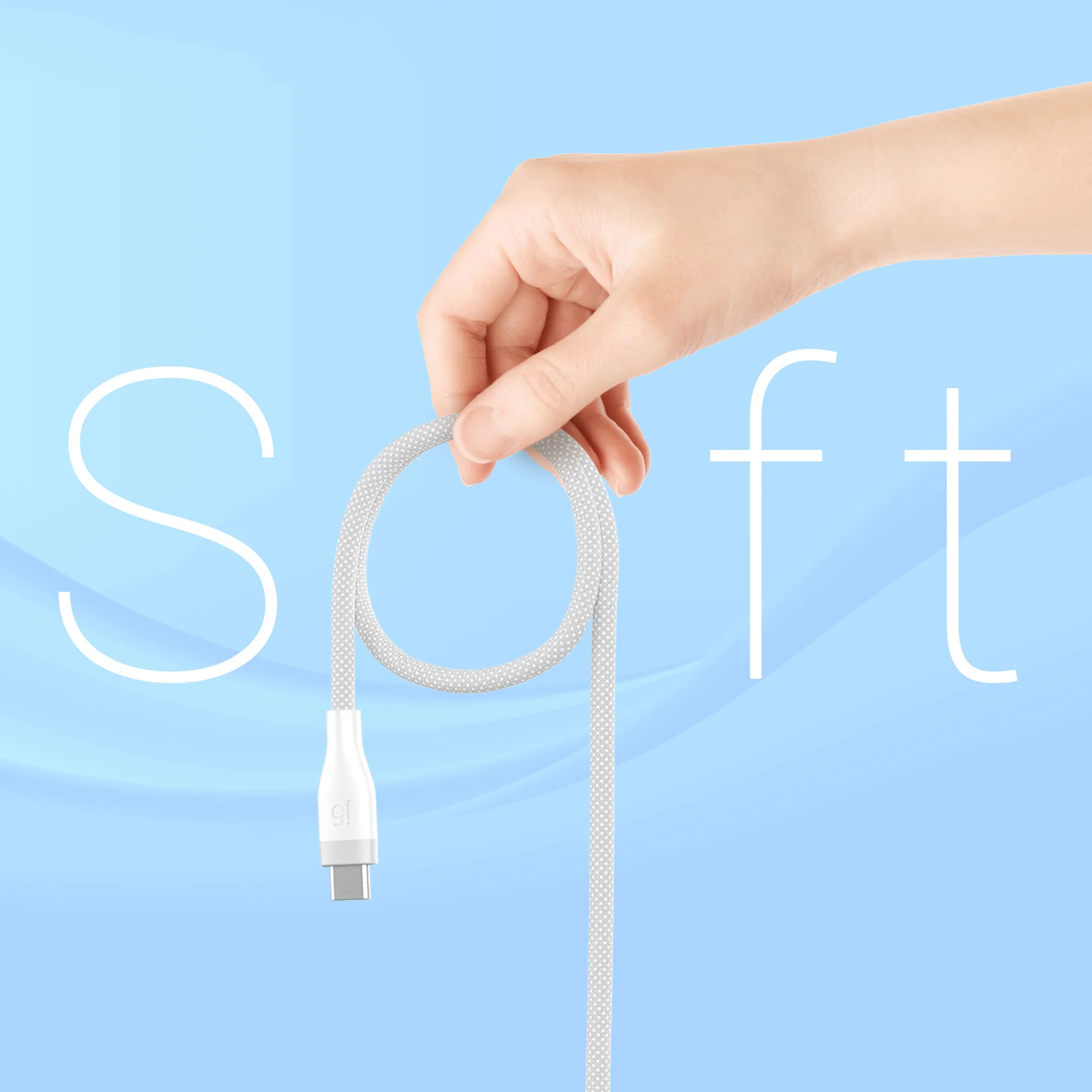 USB-C® 60W Ultra Soft Double-Braided Fast Charging Cable - Image 12