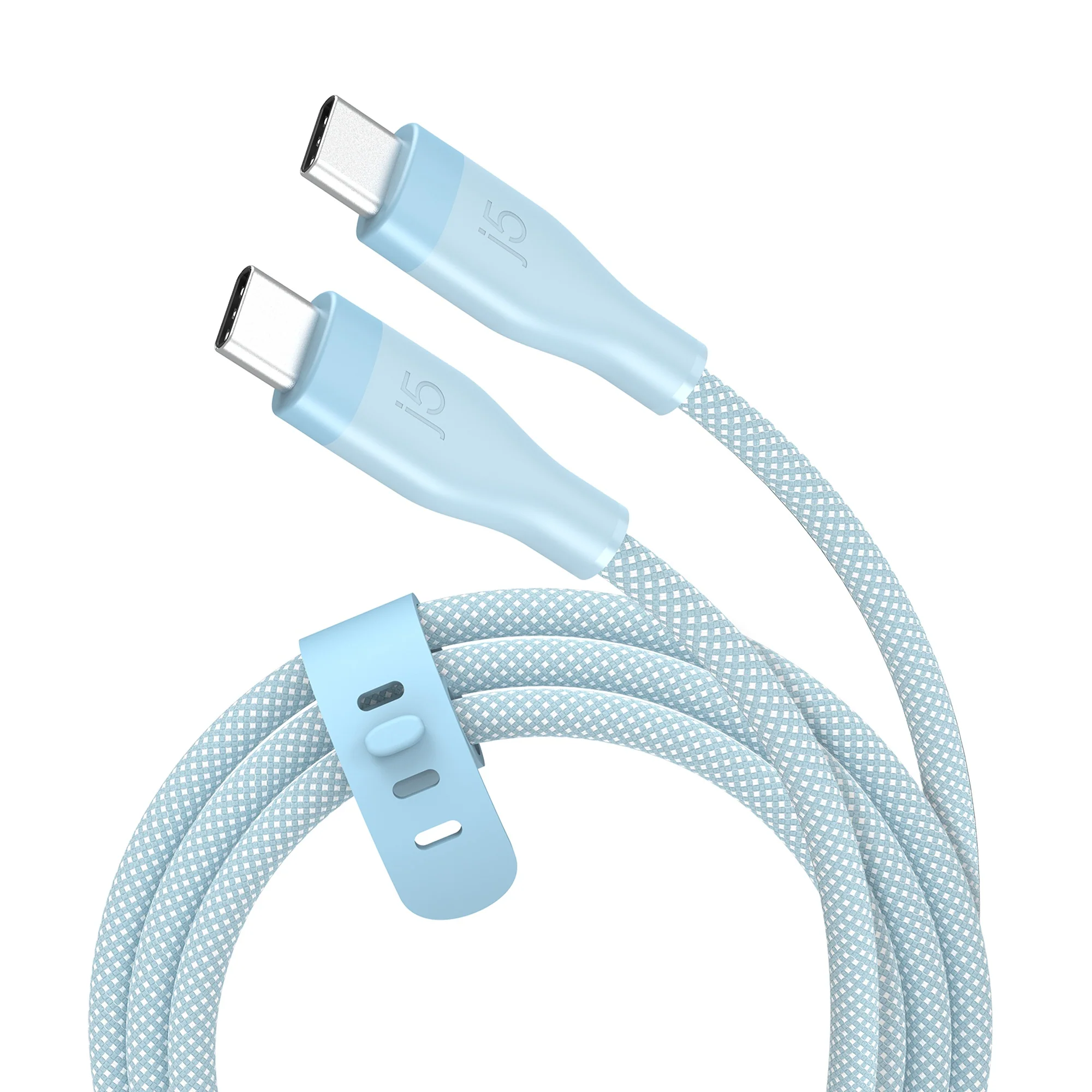 USB-C® 60W Ultra Soft Double-Braided Fast Charging Cable - Image 3