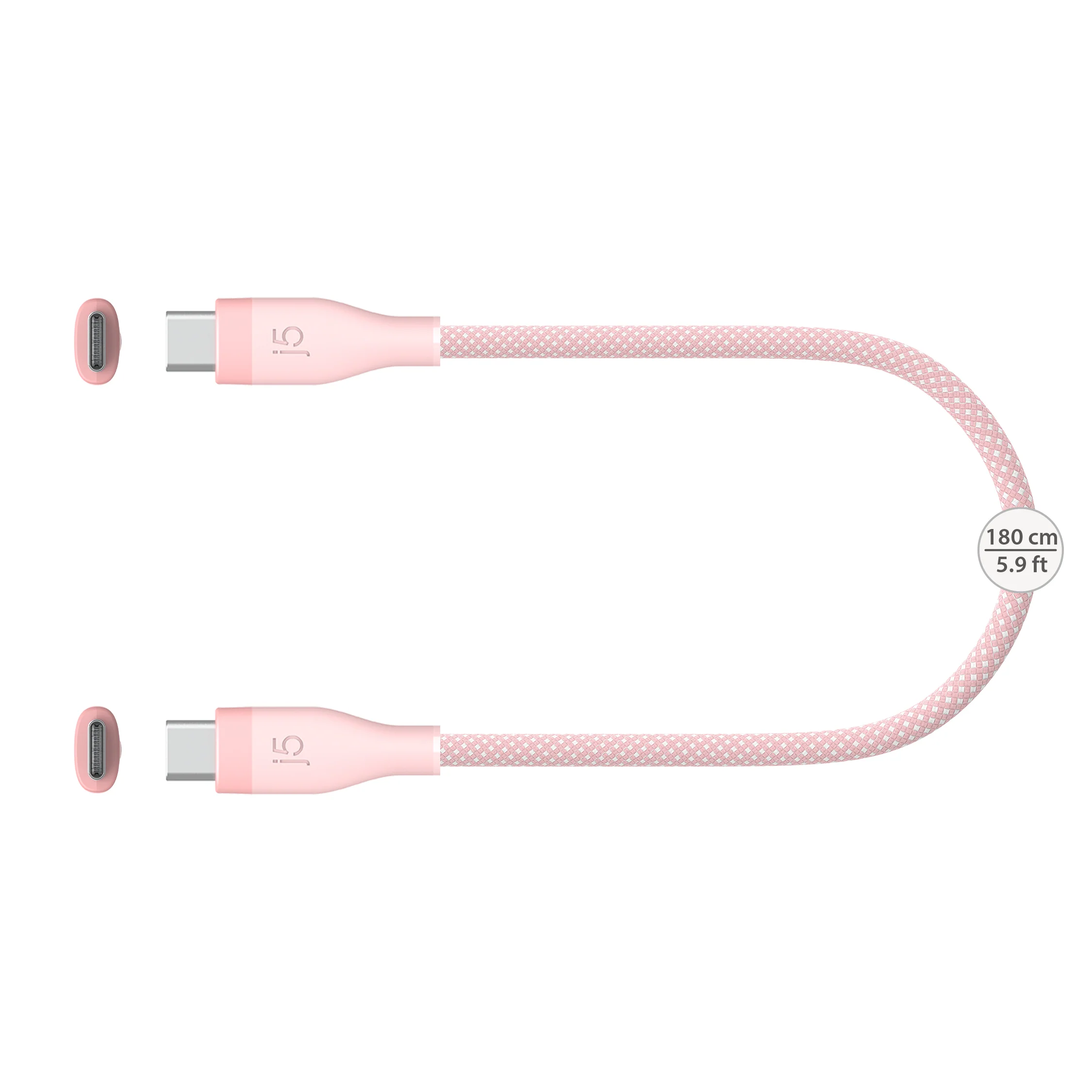 USB-C® 60W Ultra Soft Double-Braided Fast Charging Cable - Image 6