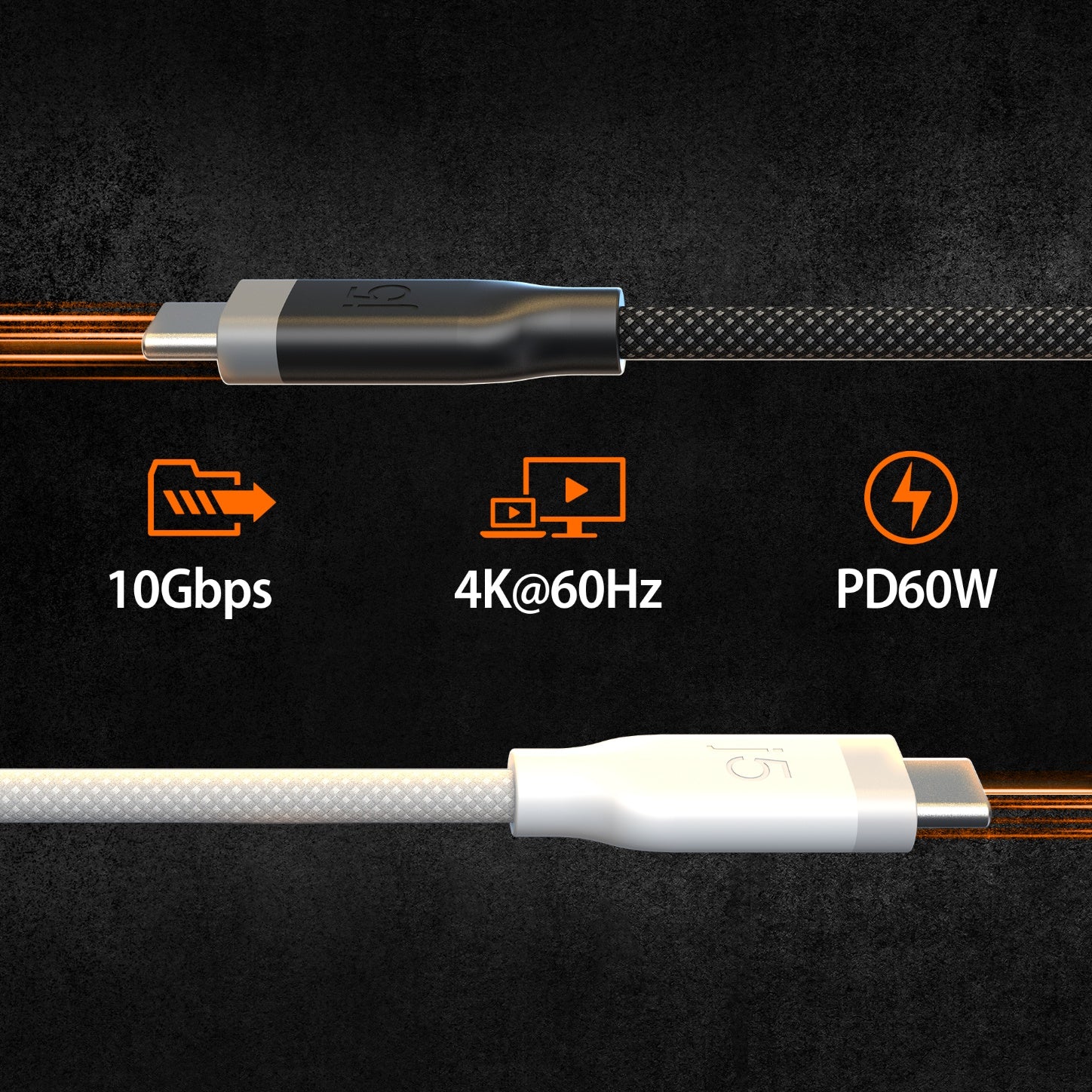 USB-C® 3-in-1 Charge and Data Cable - Image 9