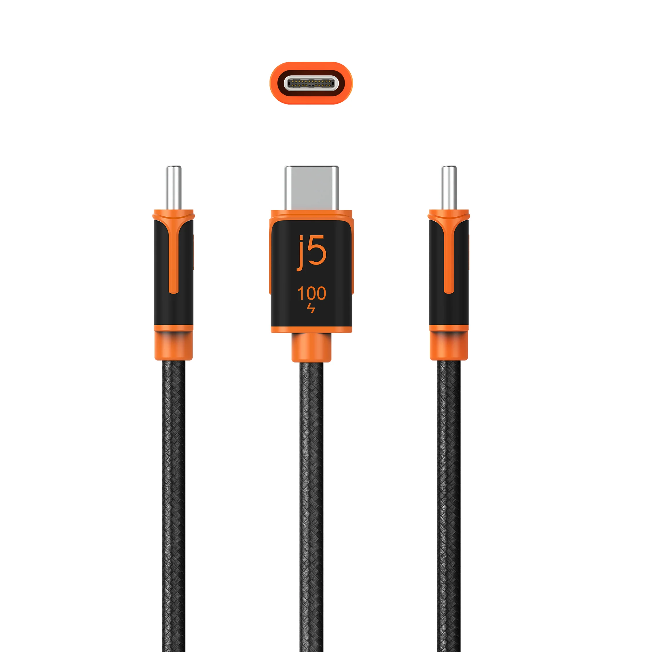 USB-C® 100W Sync & Charge Cable 9.8 FT - Image 4