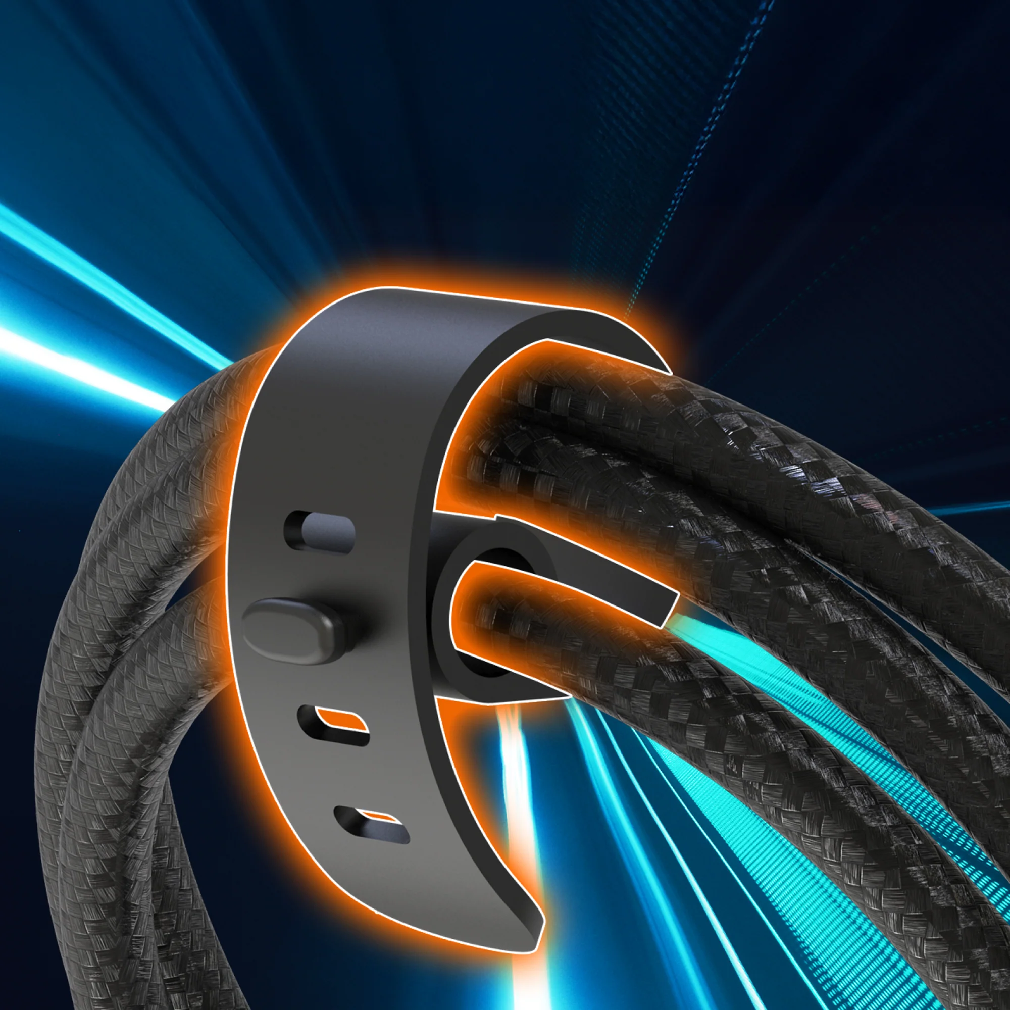 USB-C® 240W Ultra Soft Double-Braided Fast Charging Cable (3.3 ft. / 100 cm) - Image 9