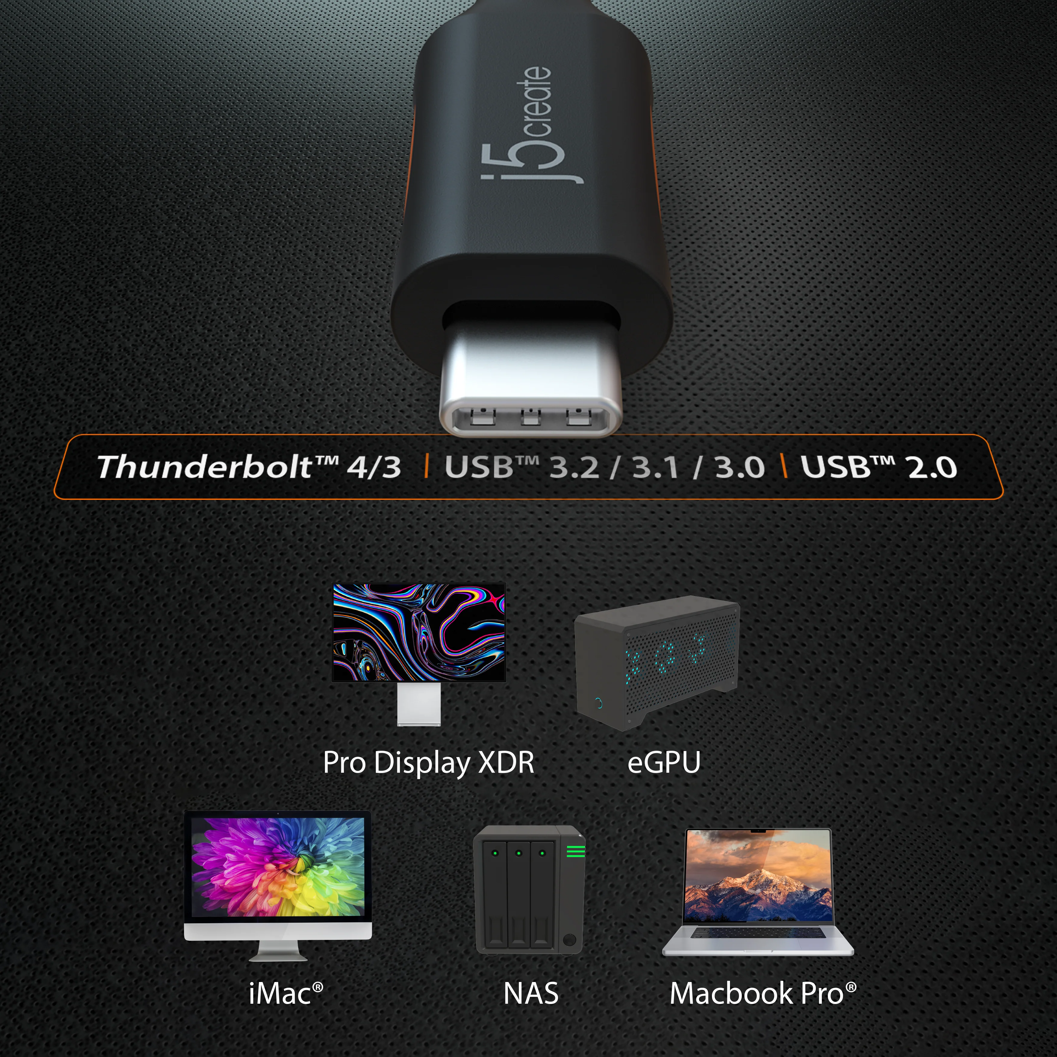 USB4® 40Gbps Full-Featured USB-C® Coaxial Cable - Image 14
