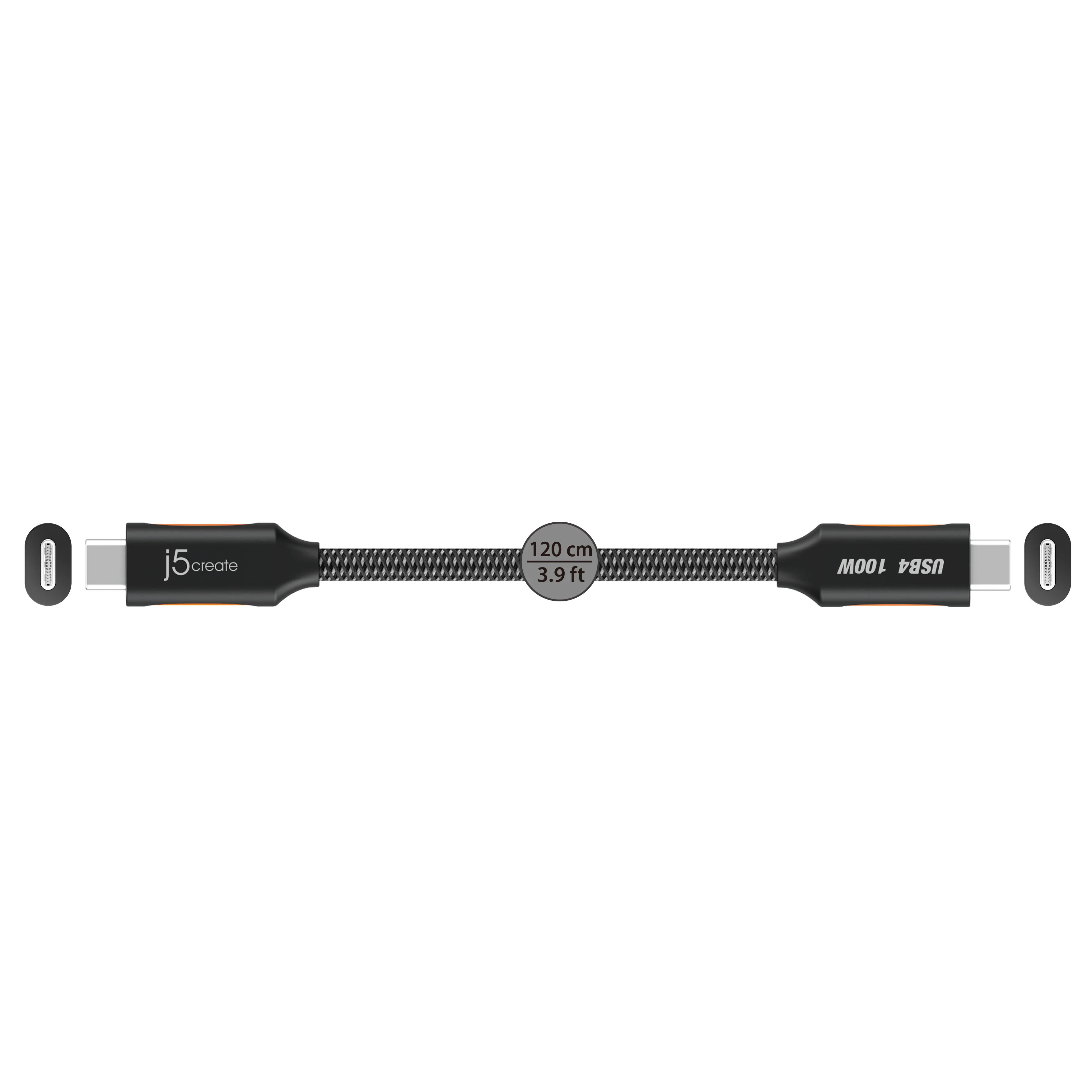 USB4® 40Gbps Full-Featured USB-C® Coaxial Cable - Image 4