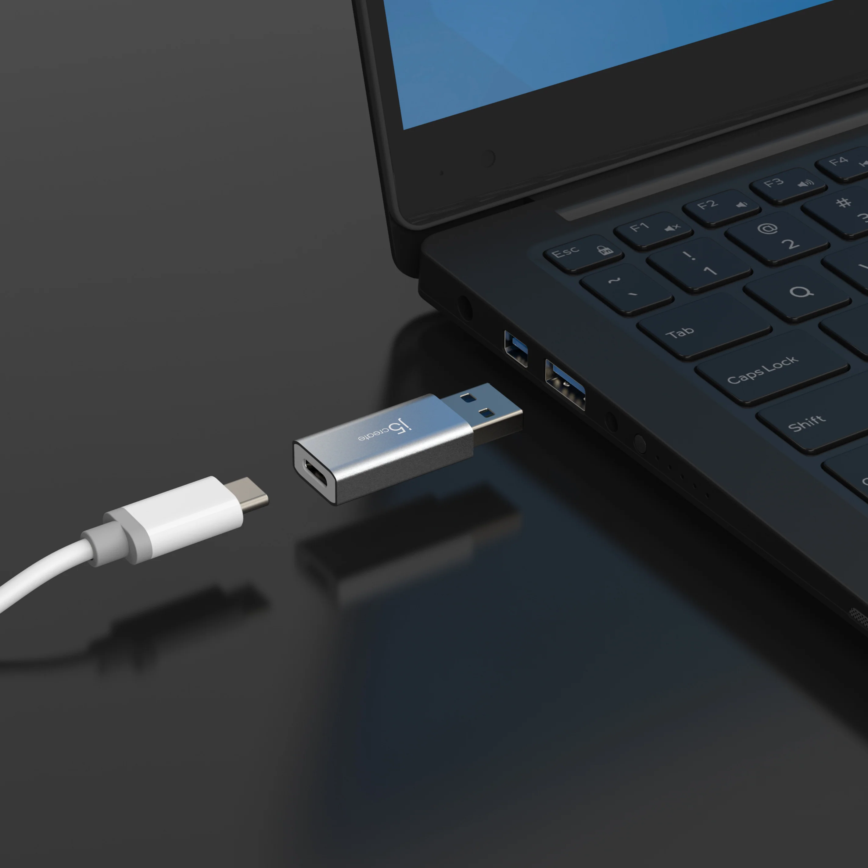 10Gbps USB™ Type-A to USB-C® Adapter - Image 4