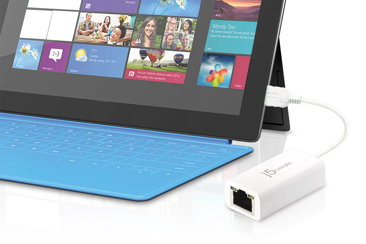 USB™ 2.0 Ethernet Adapter - Image 3
