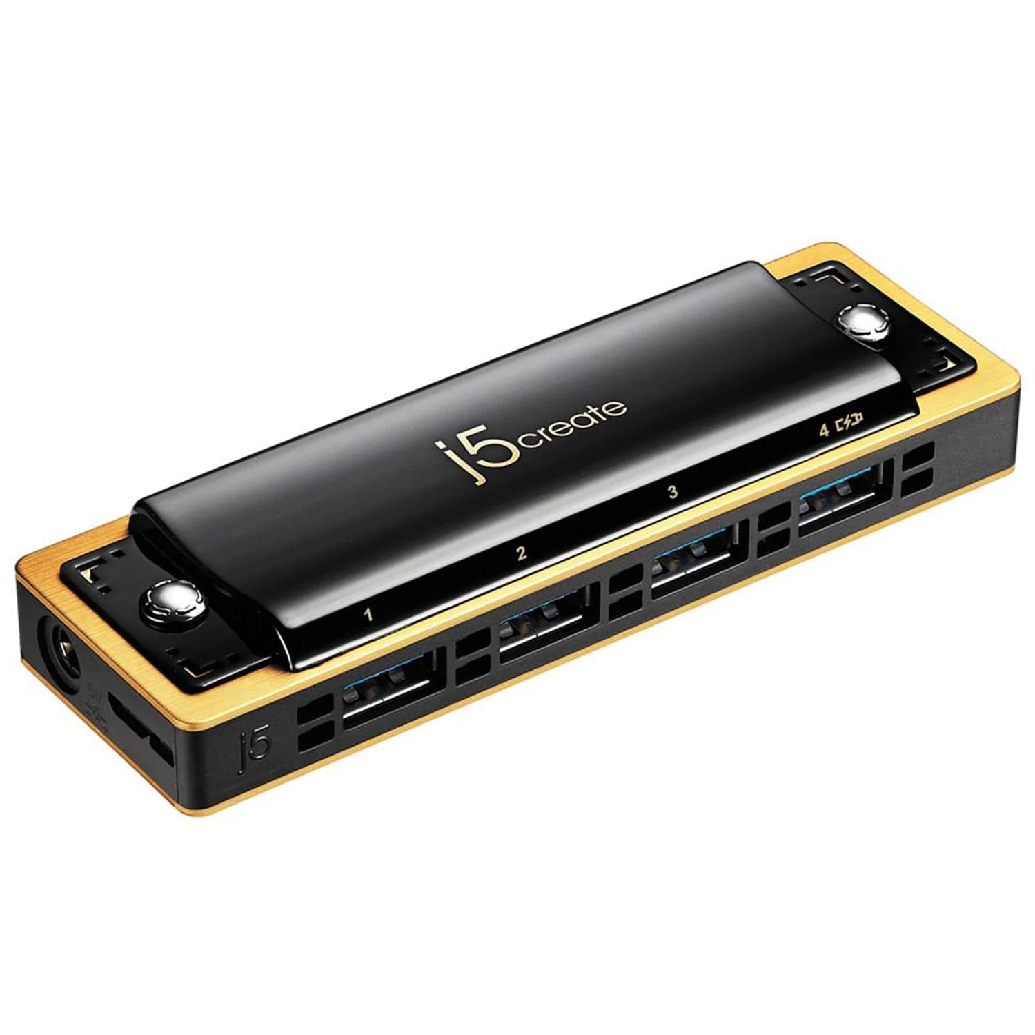 USB 3.0 4-Port Harmonica Hub - Image 3