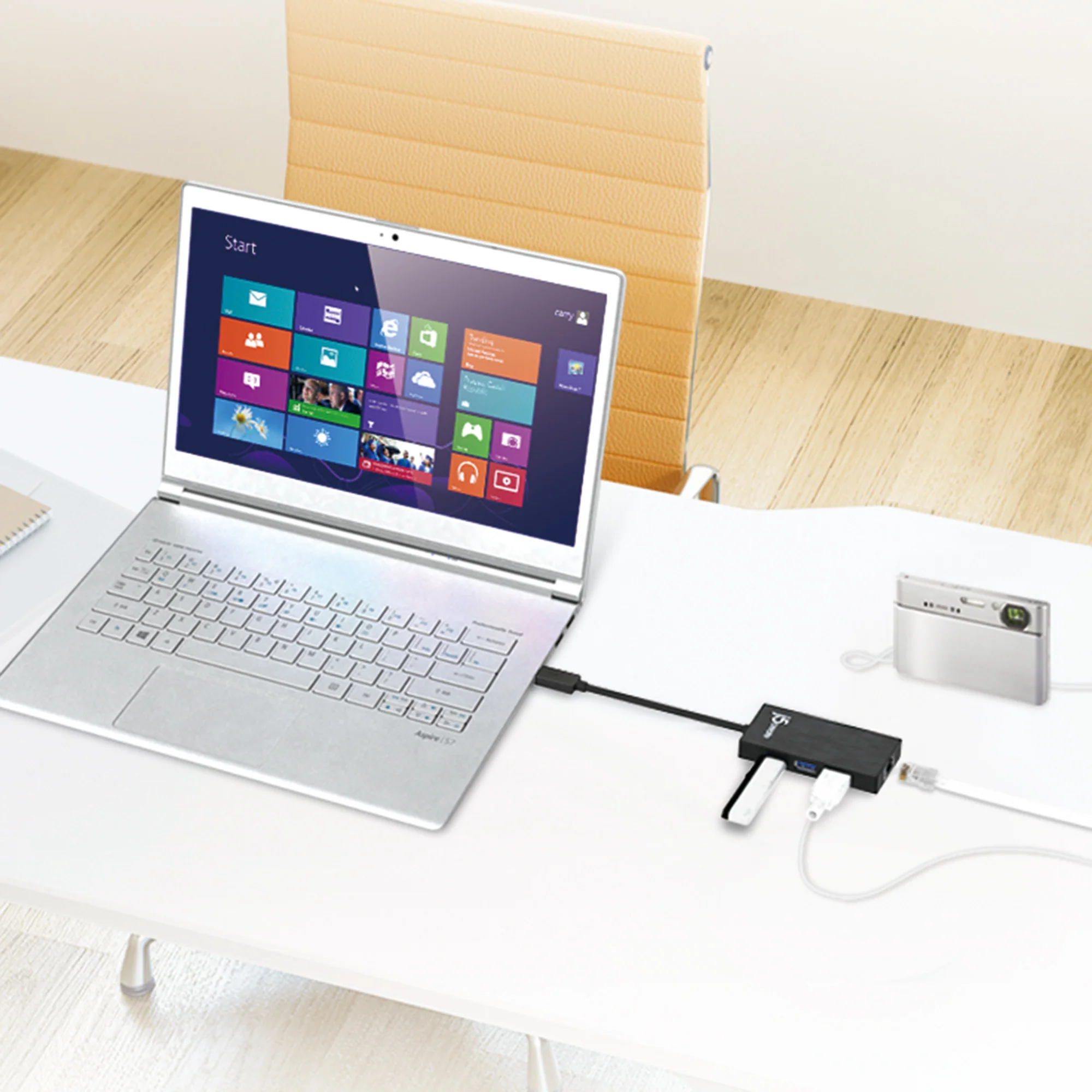 USB™ 3.0 Multi-Adapter Gigabit Ethernet / 3-Port USB™ 3.0 HUB - Image 6