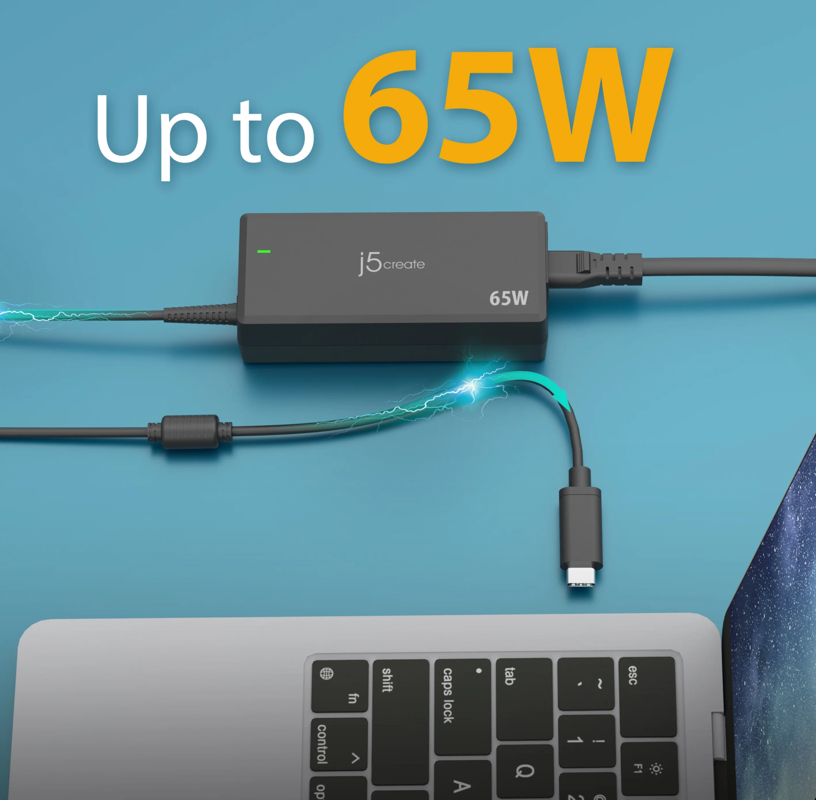 65W PD USB-C® Power Adapter - Image 4