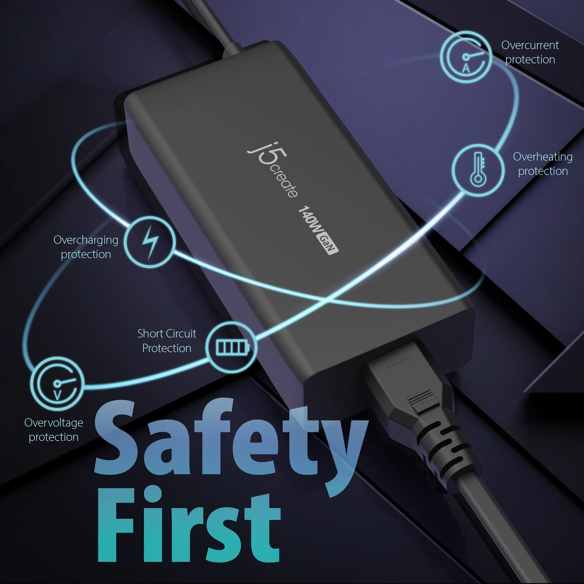 140W GaN PD 3.1 USB-C® Charger - Image 13