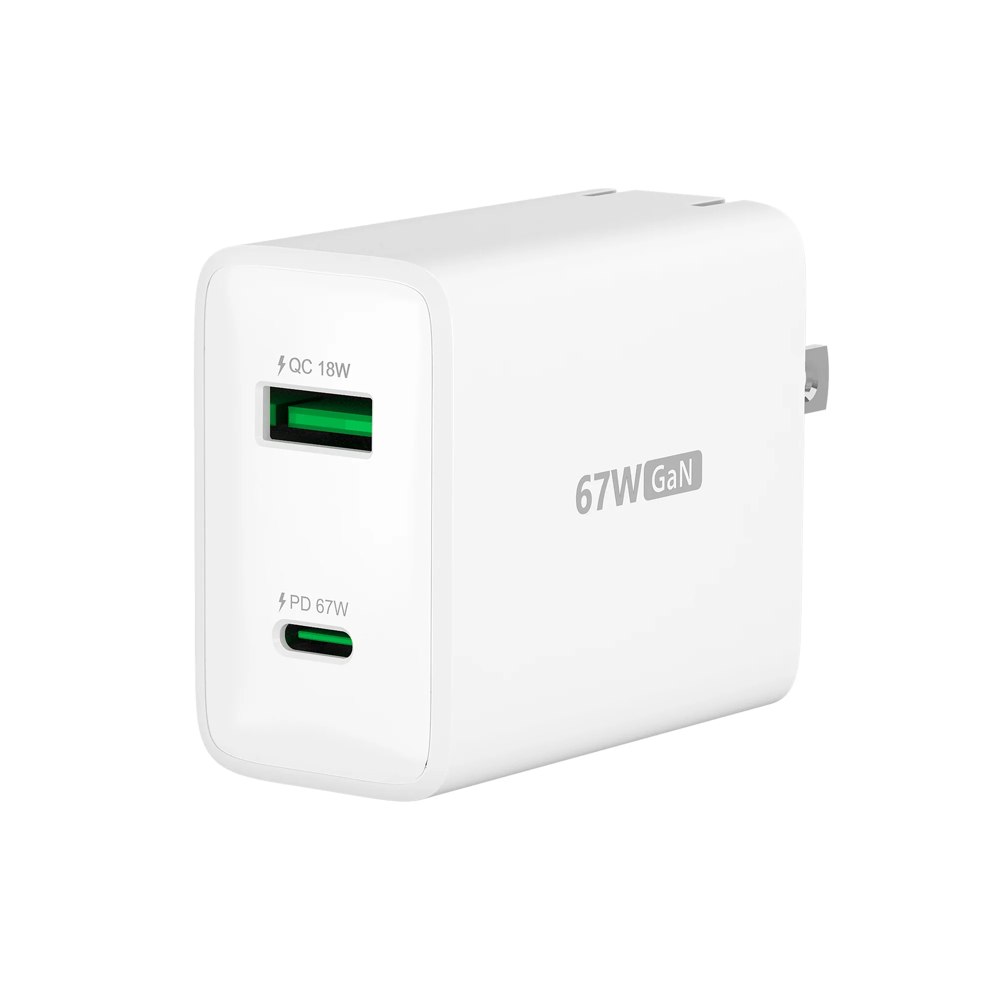 67W GaN USB-C® 2-Port Charger - Image 3
