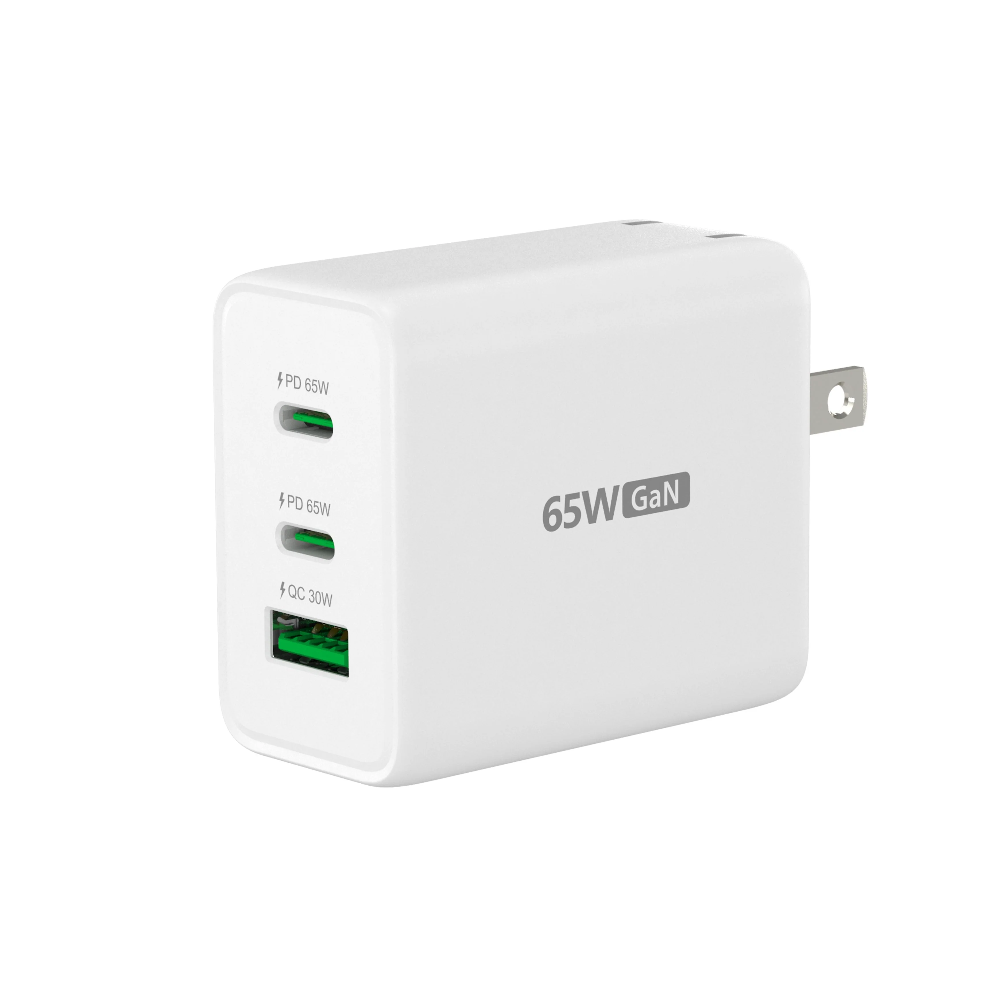65W GaN USB-C® 3-Port Charger - Image 3