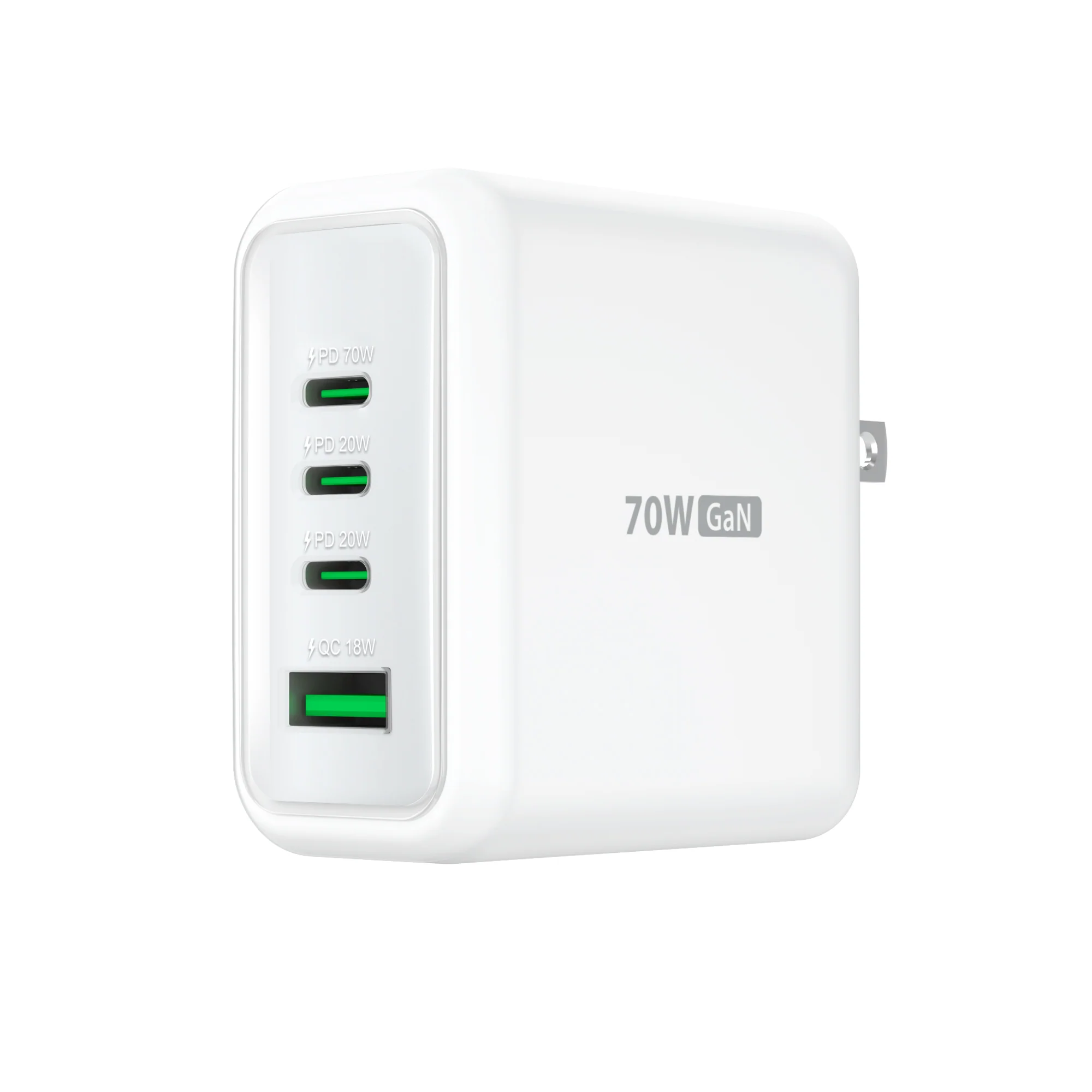 70W GaN USB-C® 4-Port Charger - Image 2