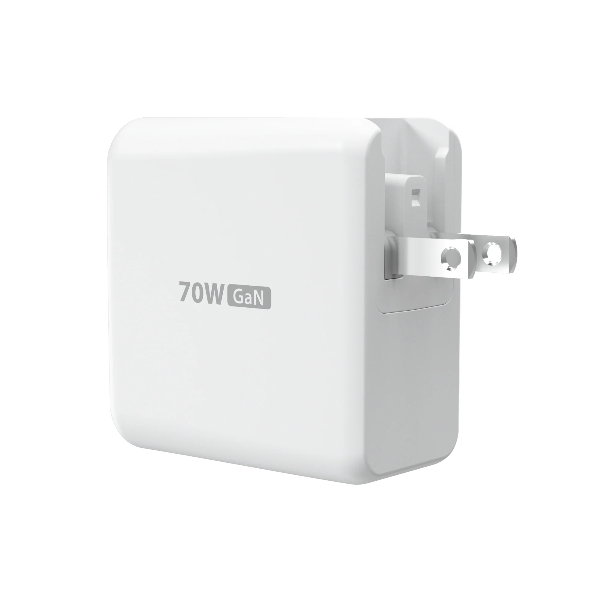 70W GaN USB-C® 4-Port Charger with changeable AC plugs - Image 3