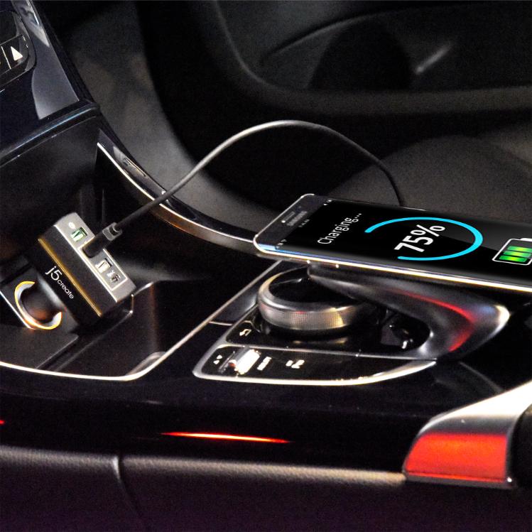4-Port USB™ QC 3.0 & Type-C™ Car Charger - Image 6
