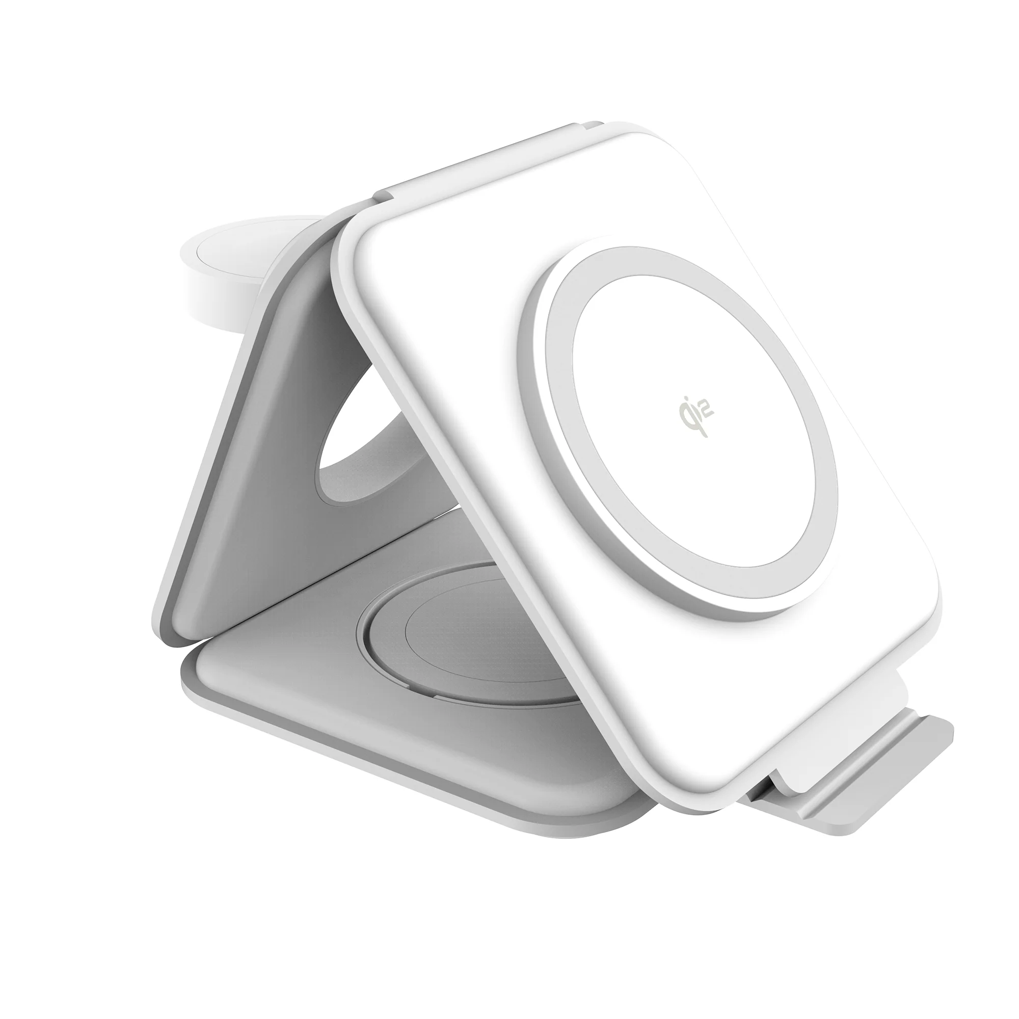 Qi2 3-in-1 Magnetic Travel Wireless Charging Station - Image 4