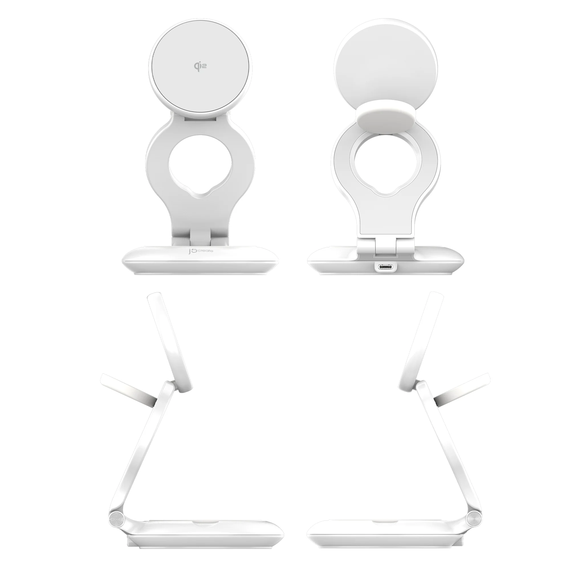 Qi2 3-in-1 Magnetic Foldable Wireless Charging Station - Image 5