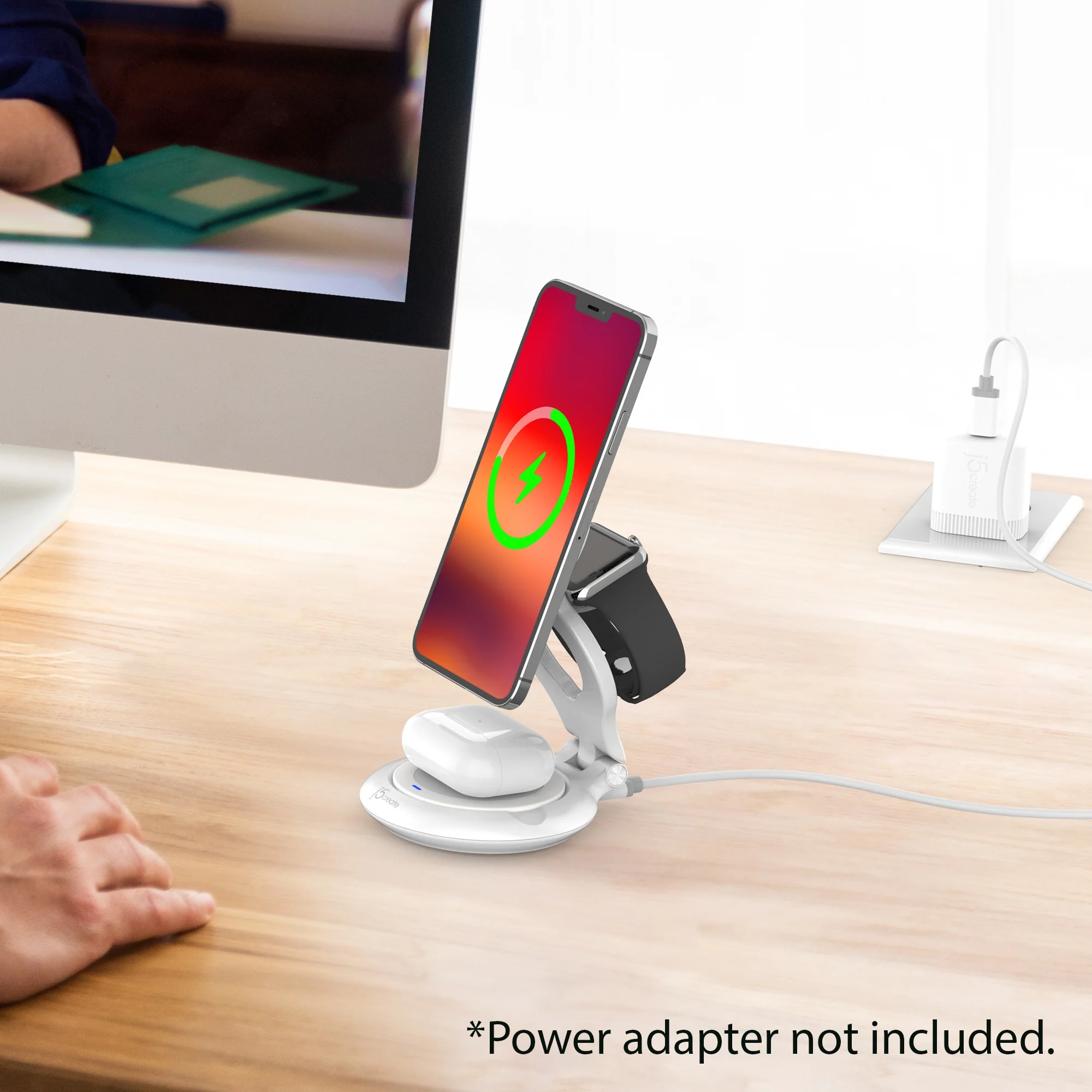 Qi2 3-in-1 Magnetic Foldable Wireless Charging Station - Image 6