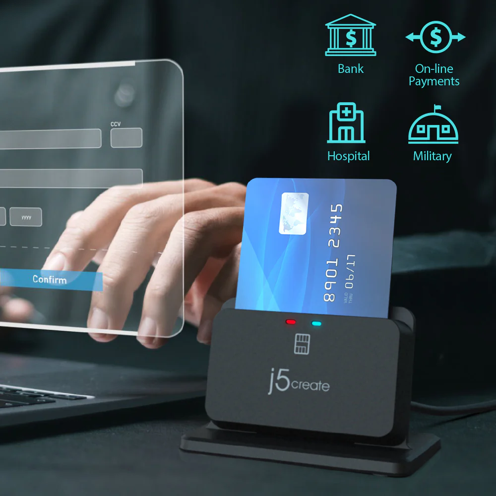USB™ Smart Card / CAC Reader Stand - Image 8